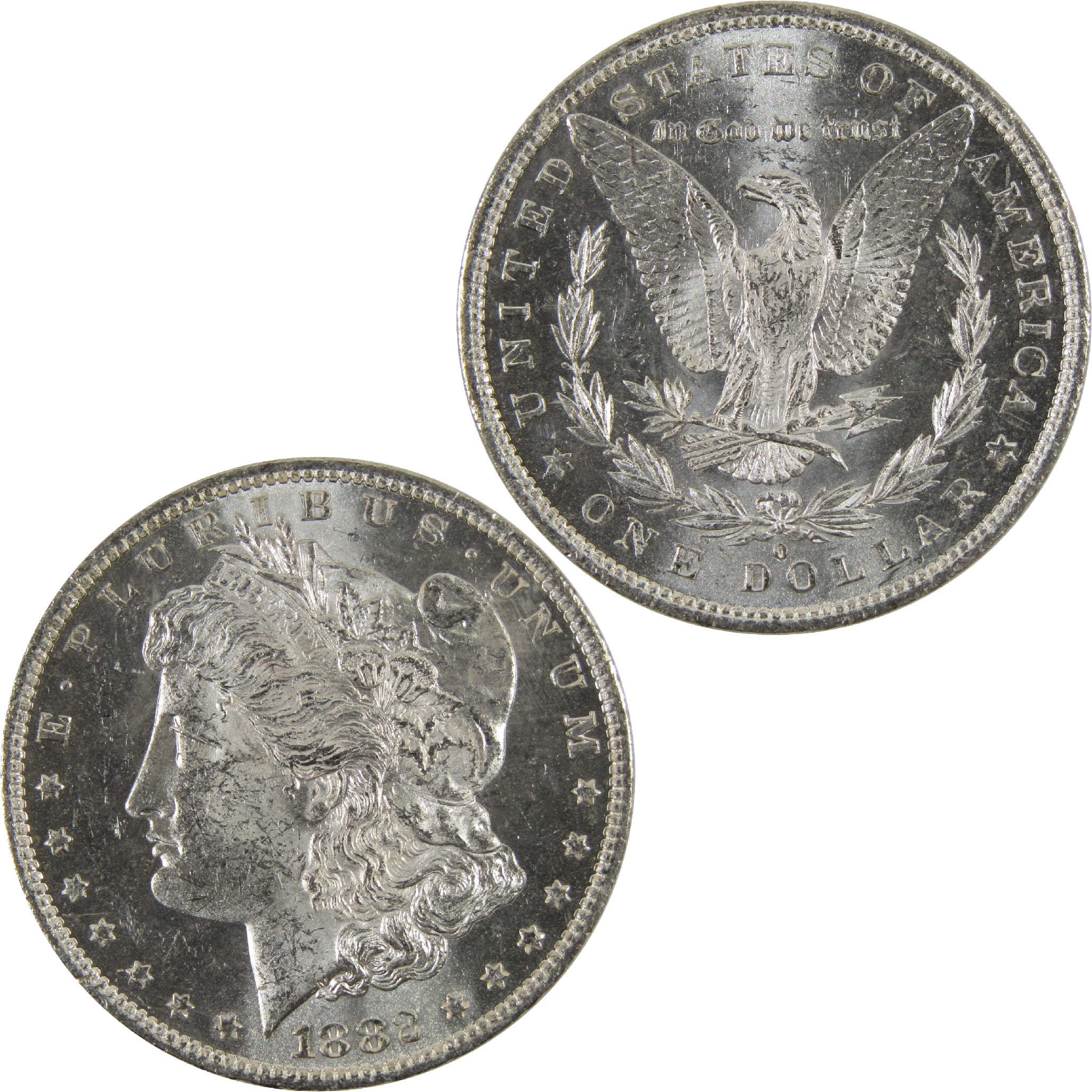 1882 O Morgan Dollar BU Uncirculated 90% Silver $1 Coin SKU:I8920 - Morgan coin - Morgan silver dollar - Morgan silver dollar for sale - Profile Coins &amp; Collectibles