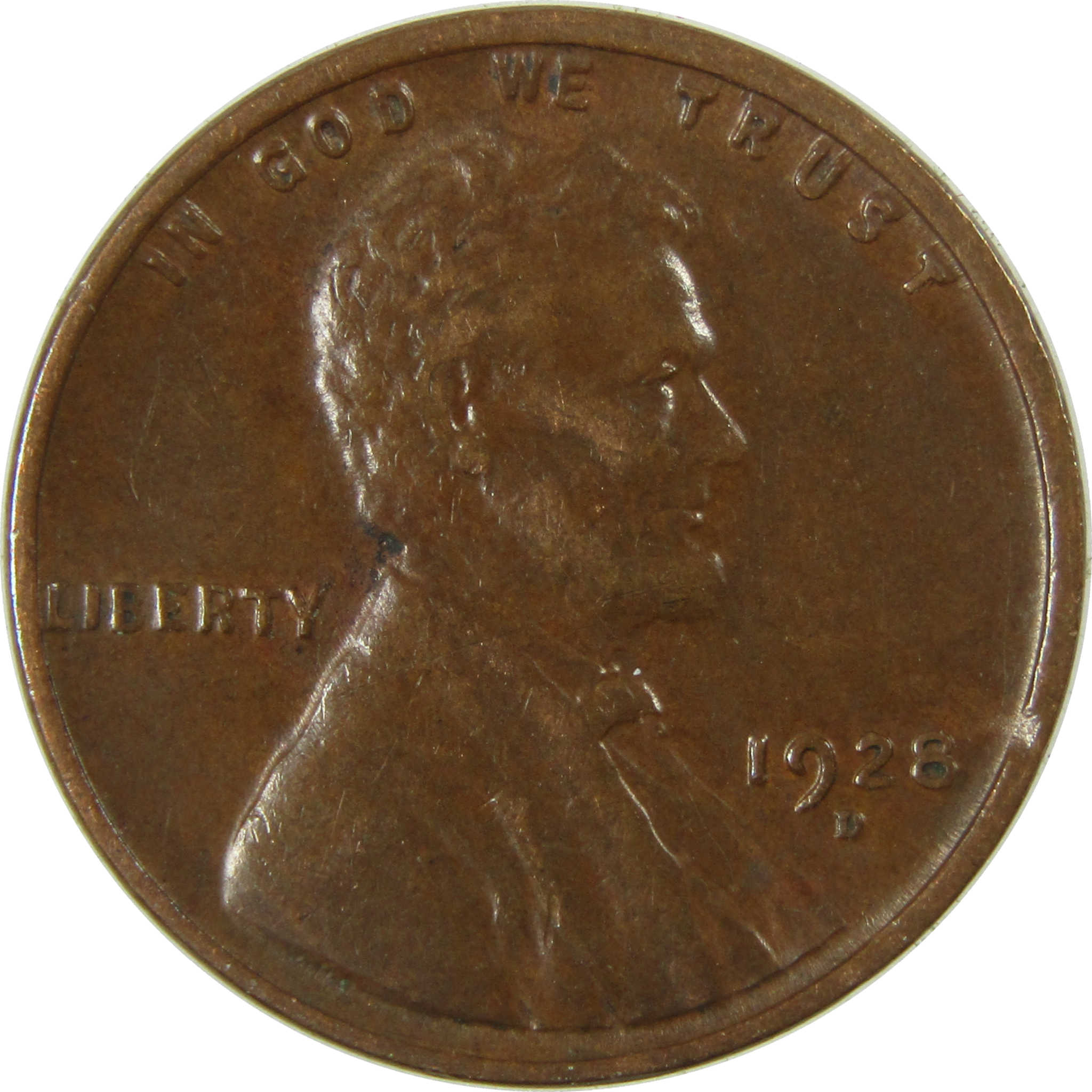 1928 D Lincoln Wheat Cent VF Very Fine Penny 1c Coin SKU:I27607