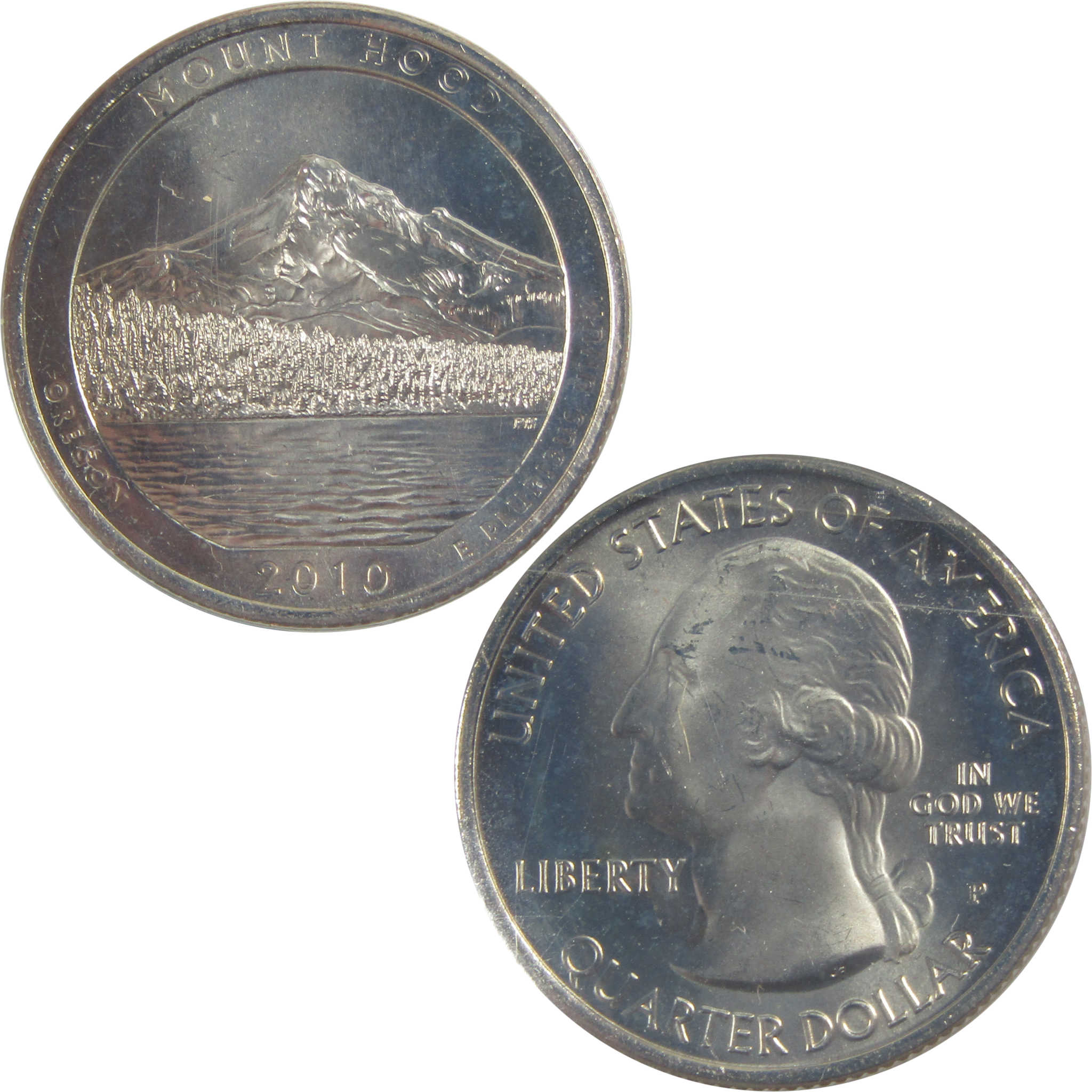 2010 P D S Mount Hood NP National Park Quarter 3 Piece Set SKU:CPC9006