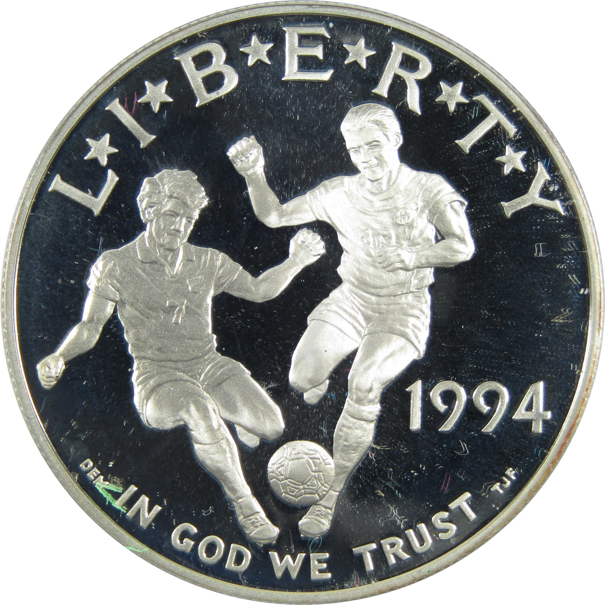 World Cup Tournament Commemorative 1994 S Silver $1 Proof SKU:CPC6580