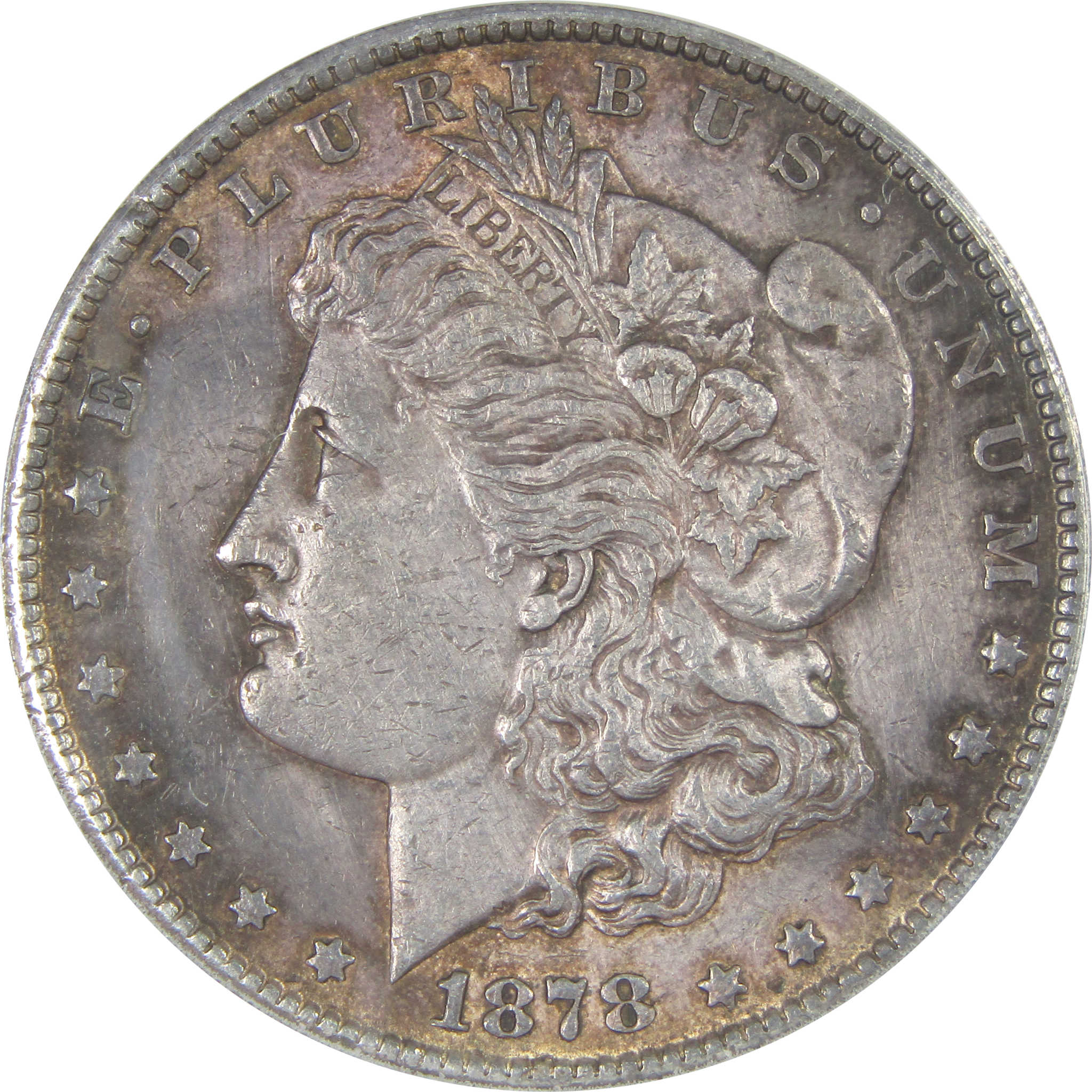 1878 CC Morgan Dollar AU 58 Details ANACS Silver $1 Coin SKU:I16187 - Morgan coin - Morgan silver dollar - Morgan silver dollar for sale - Profile Coins &amp; Collectibles