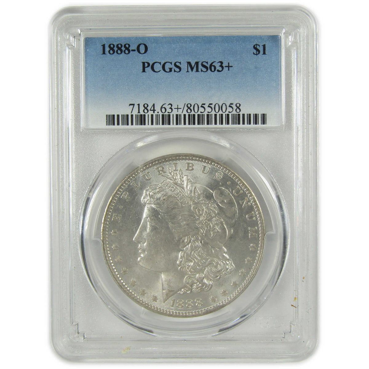 1888 O Morgan Silver Dollar MS 63+ PCGS $1 Coin SKU:I28819