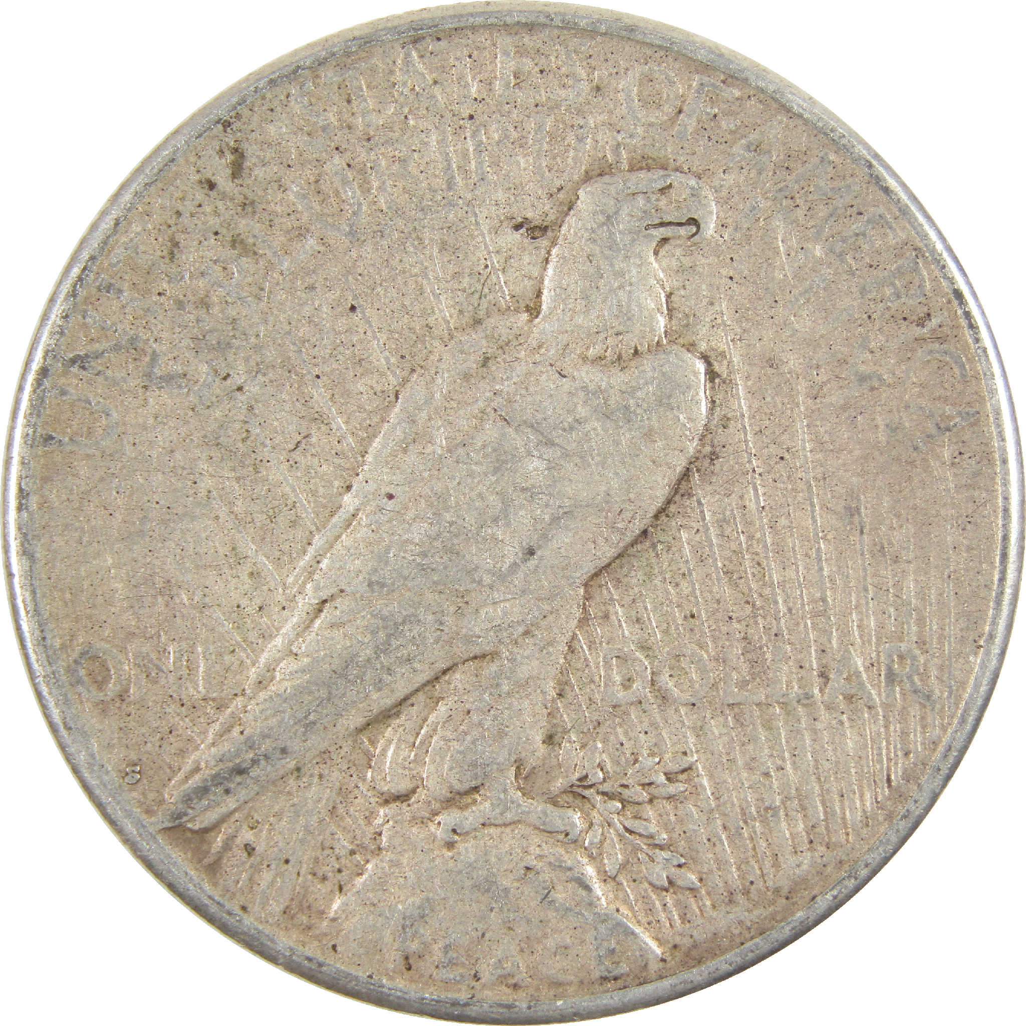 1922 S Peace Dollar VG Very Good Silver $1 Coin