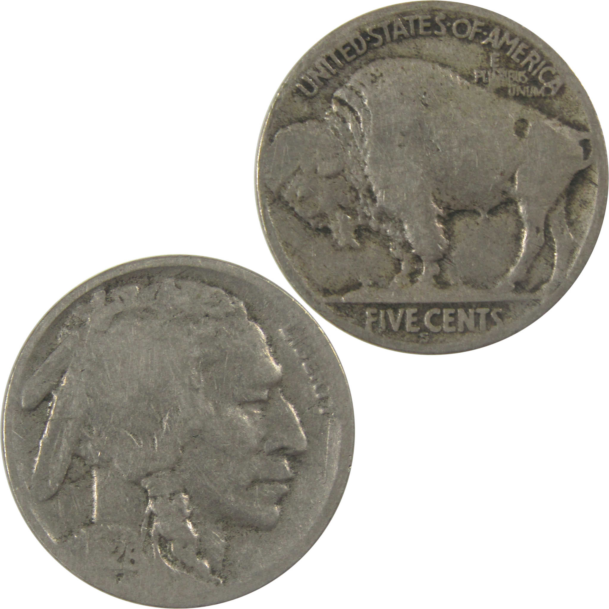 1926 S Indian Head Buffalo Nickel VG Very Good 5c Coin SKU:I23387