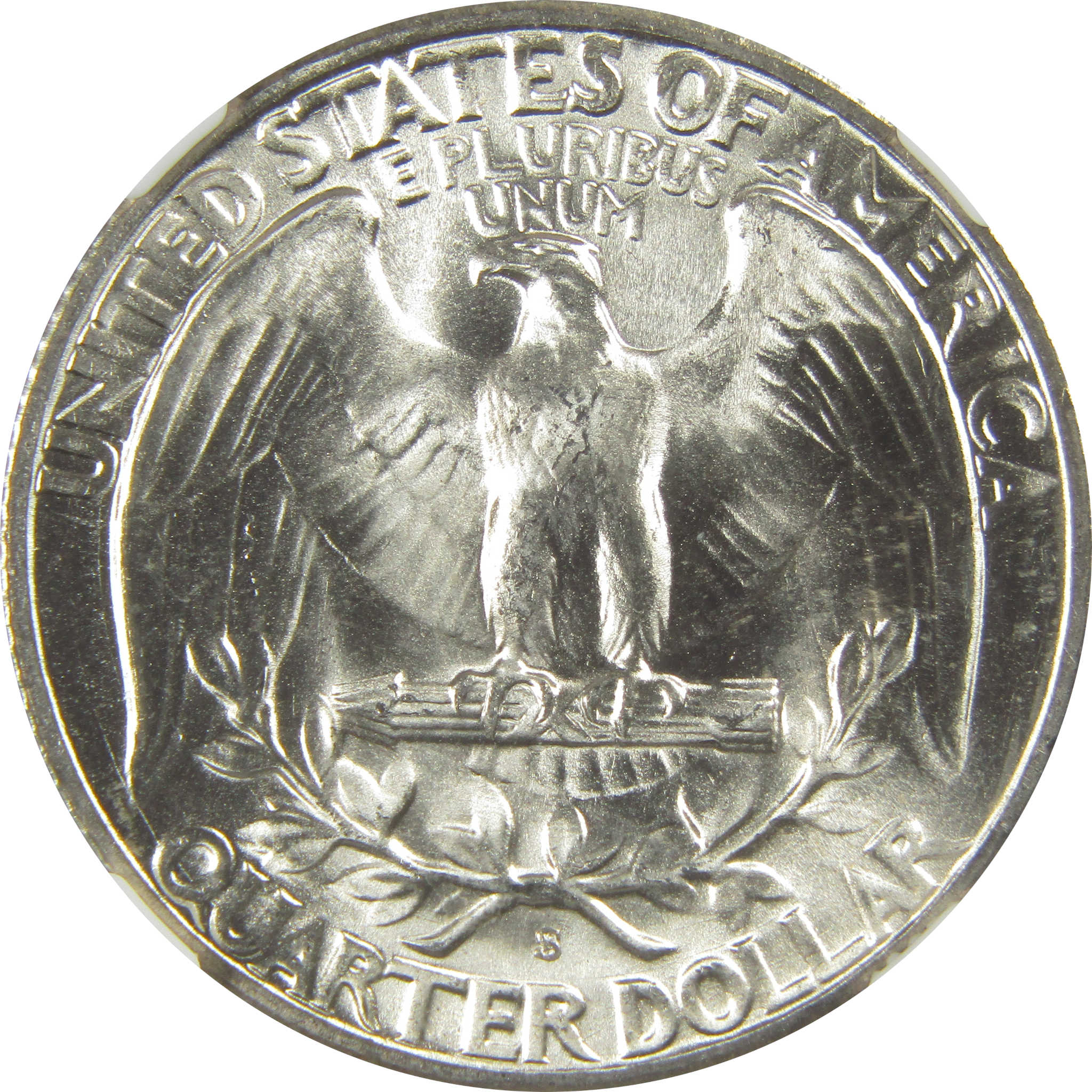 1946 S Washington Quarter MS 66 NGC Silver Bag Fragment SKU:I20509