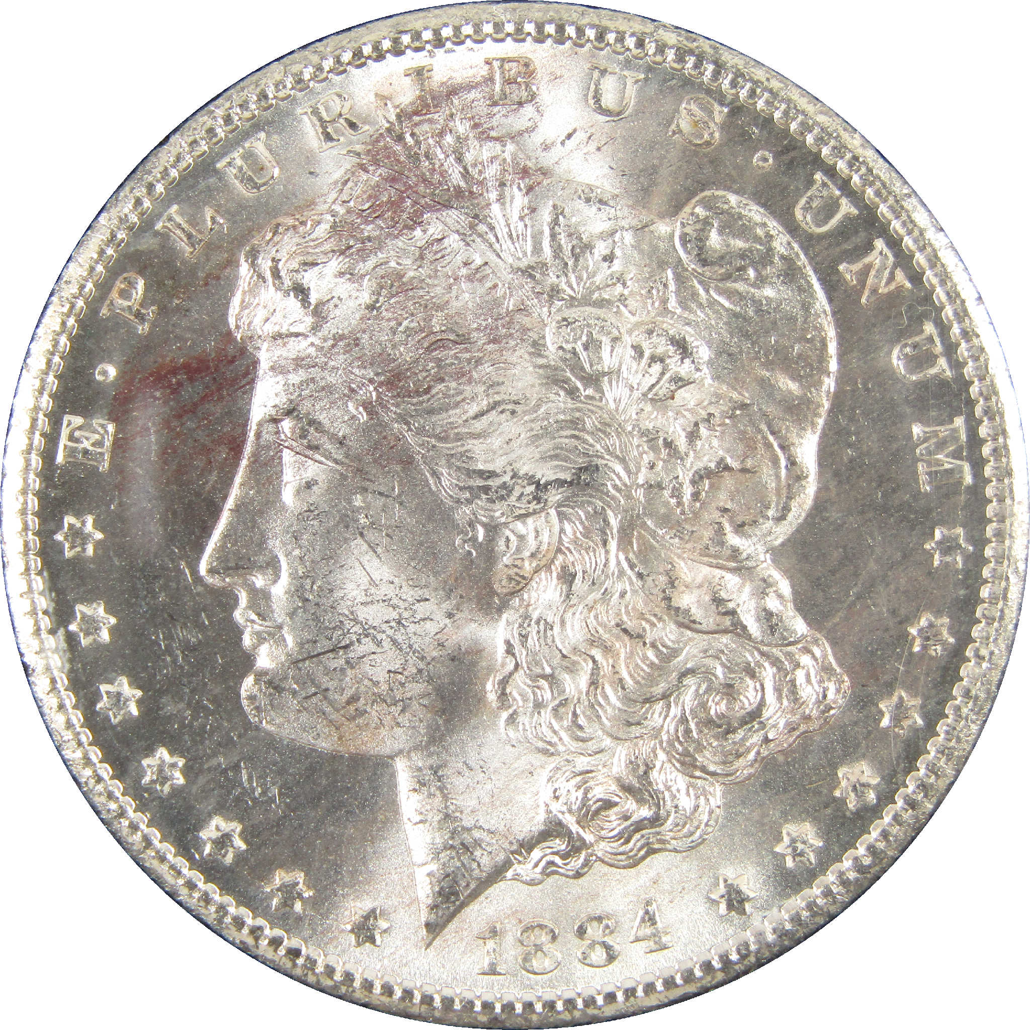 1884 CC GSA Morgan Dollar Uncirculated Silver $1 Coin SKU:CPC6253 - Morgan coin - Morgan silver dollar - Morgan silver dollar for sale - Profile Coins &amp; Collectibles