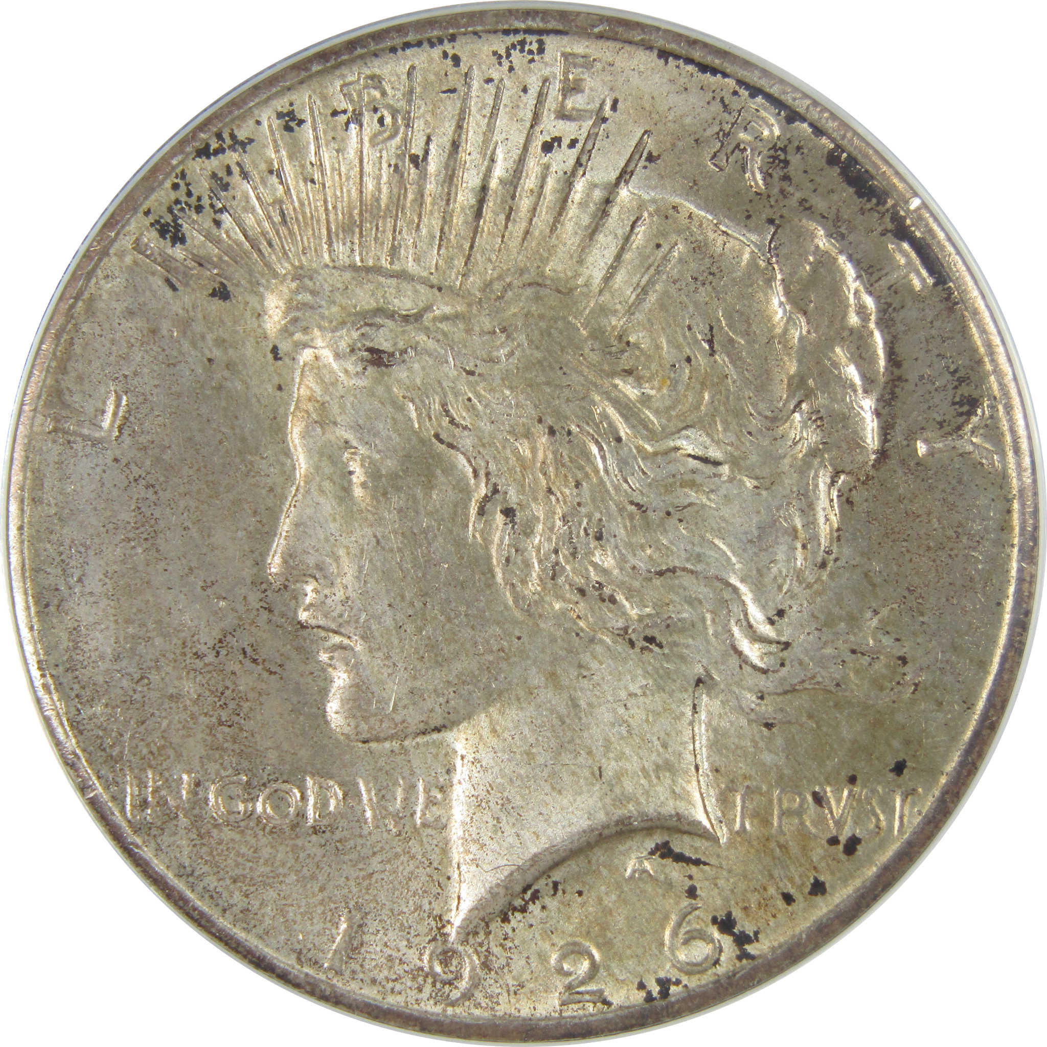 1926 Peace Dollar MS 64 ANACS Silver $1 Uncirculated Coin SKU:I16390