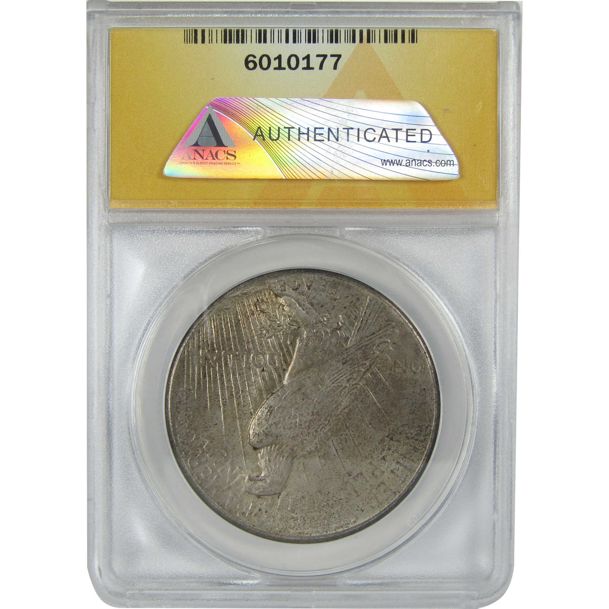 1926 Peace Dollar MS 64 ANACS Silver $1 Uncirculated Coin SKU:I16390