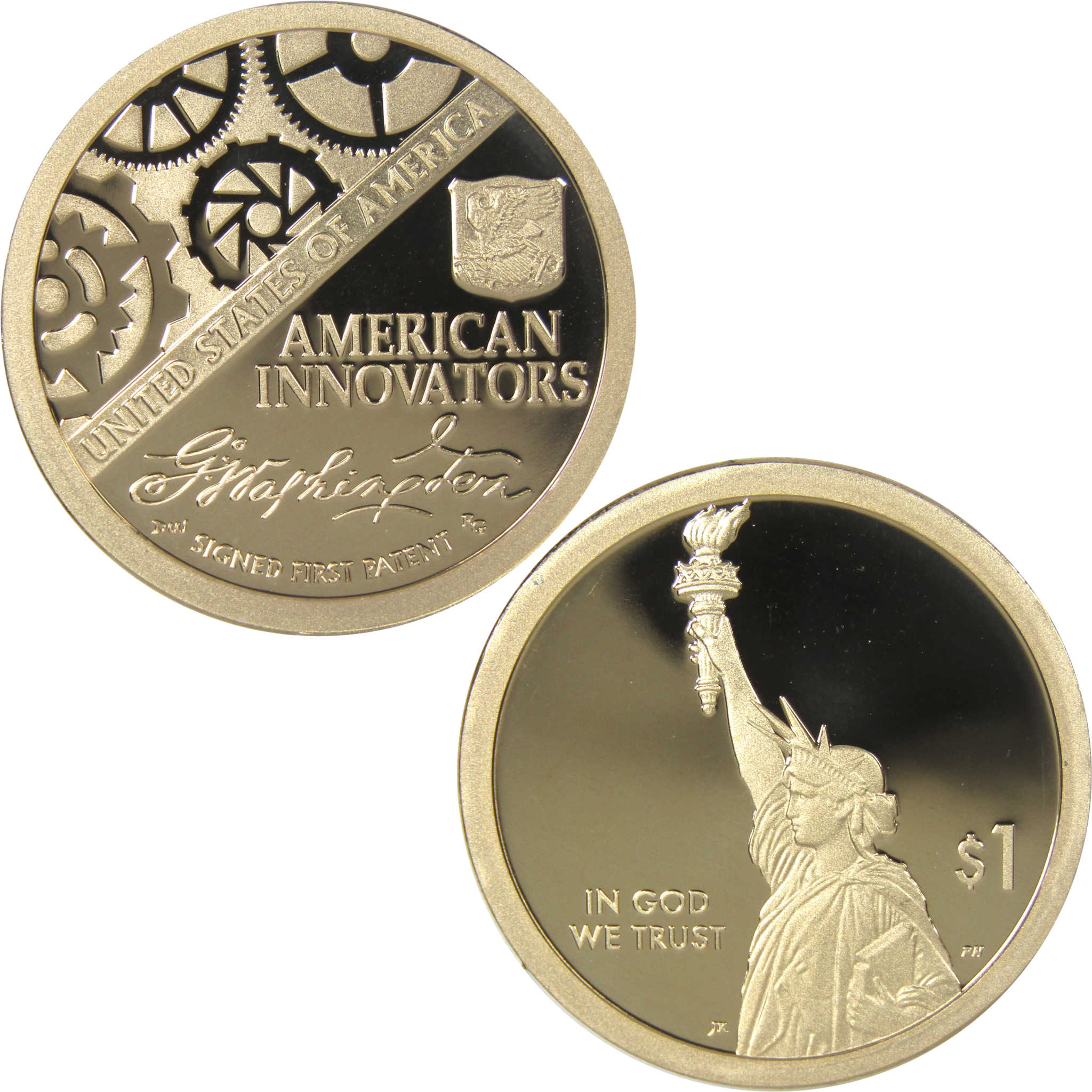 2018 S American Innovation Dollar Choice Proof $1 Coin