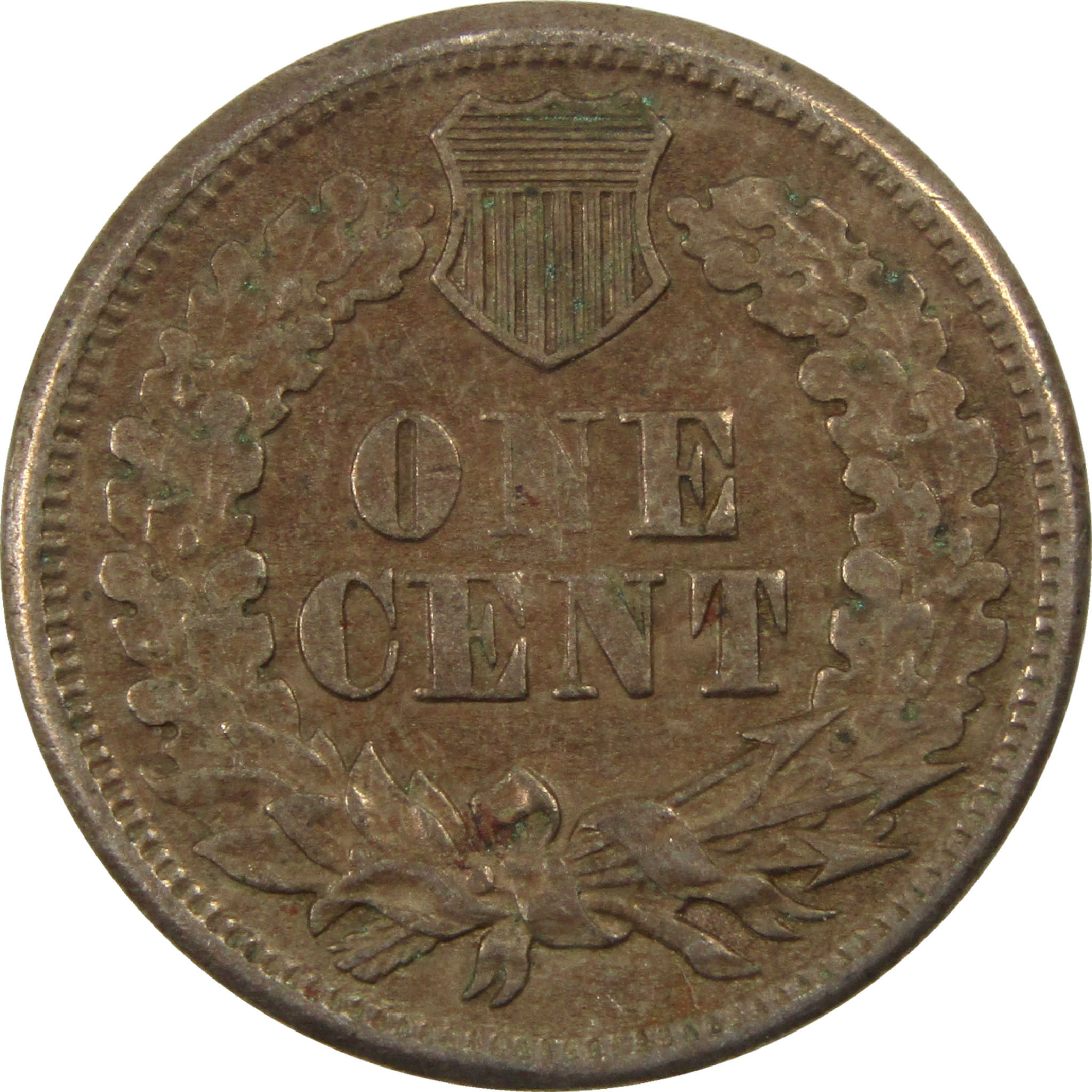 1863 Indian Head Cent VF Very Fine Copper-Nickel Penny SKU:I12577