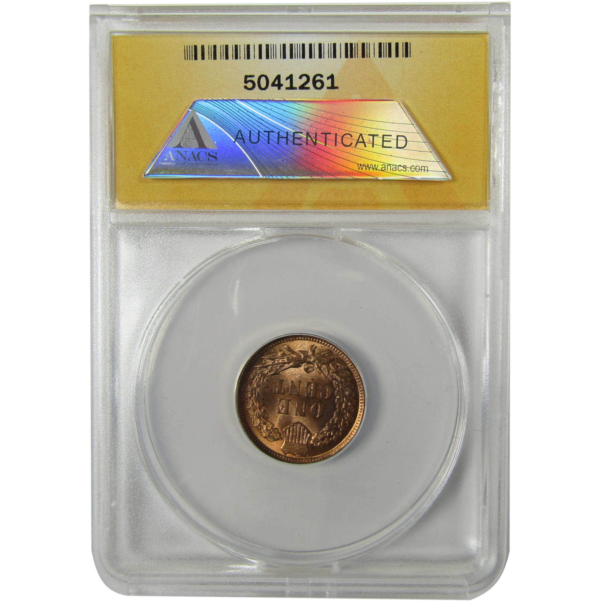 1906 Indian Head Cent MS 63 RB ANACS Uncirculated Penny SKU:I28417