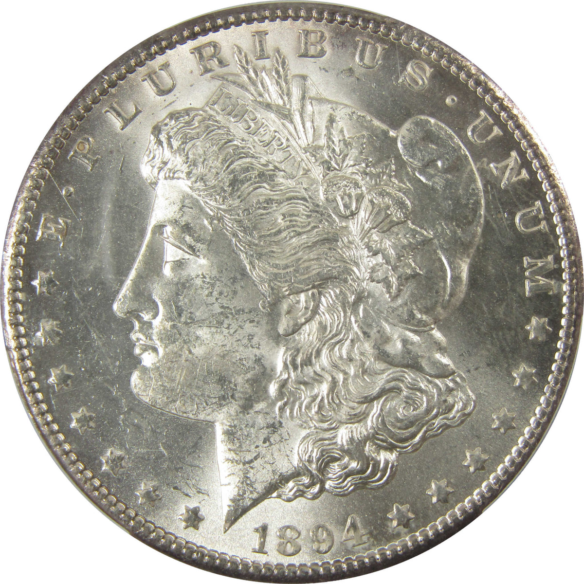 1894 S Morgan Silver Dollar MS 62 PCGS Uncirculated $1 Coin SKU:I23403