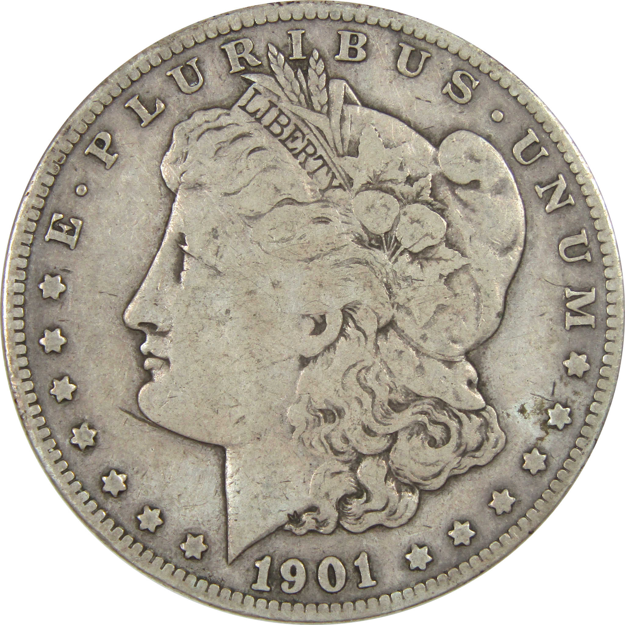 1901 S Morgan Dollar F Fine Silver $1 Coin SKU:I14251 - Morgan coin - Morgan silver dollar - Morgan silver dollar for sale - Profile Coins &amp; Collectibles