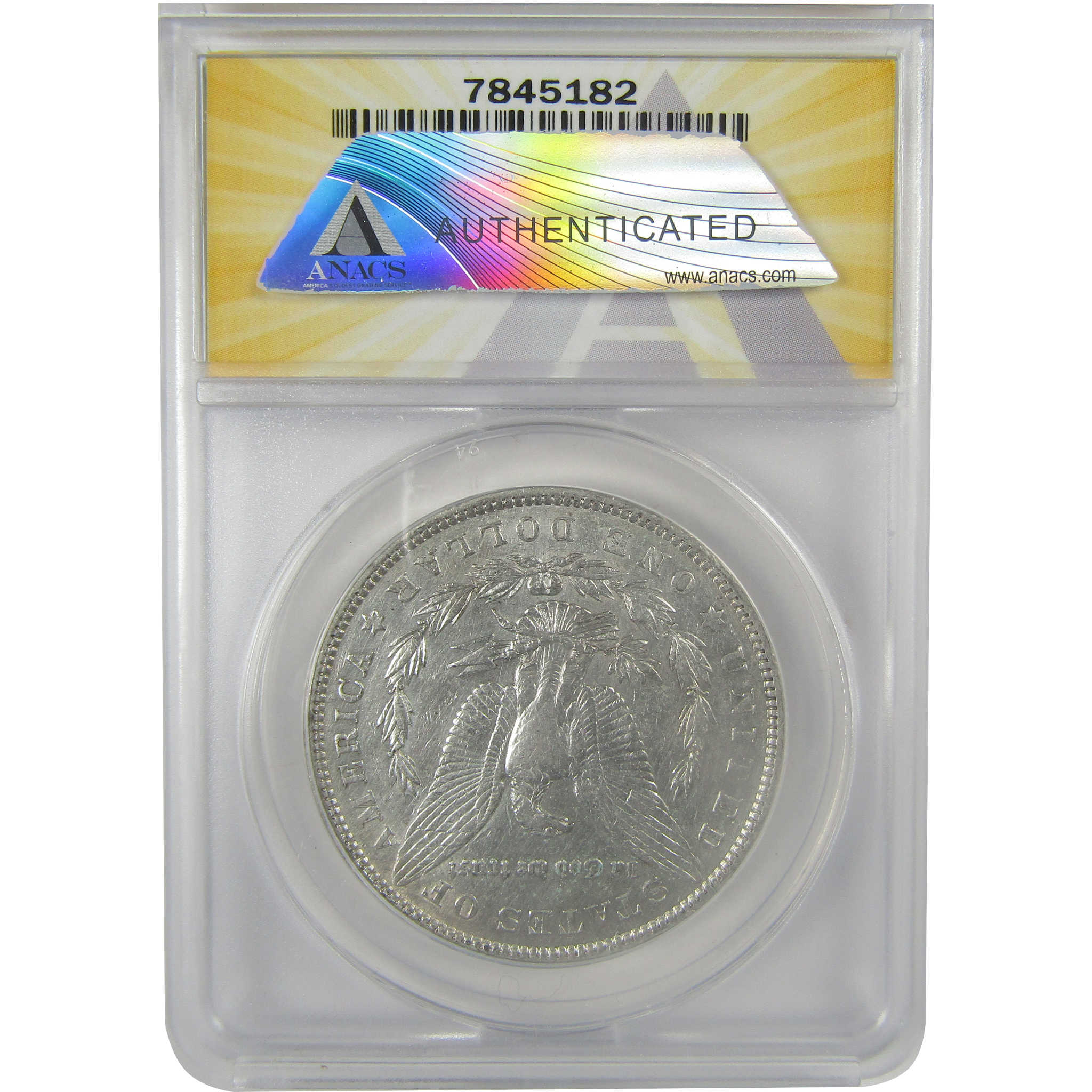 1901 Morgan Dollar AU 50 Details ANACS Silver $1 Coin SKU:I21280 - Morgan coin - Morgan silver dollar - Morgan silver dollar for sale - Profile Coins &amp; Collectibles