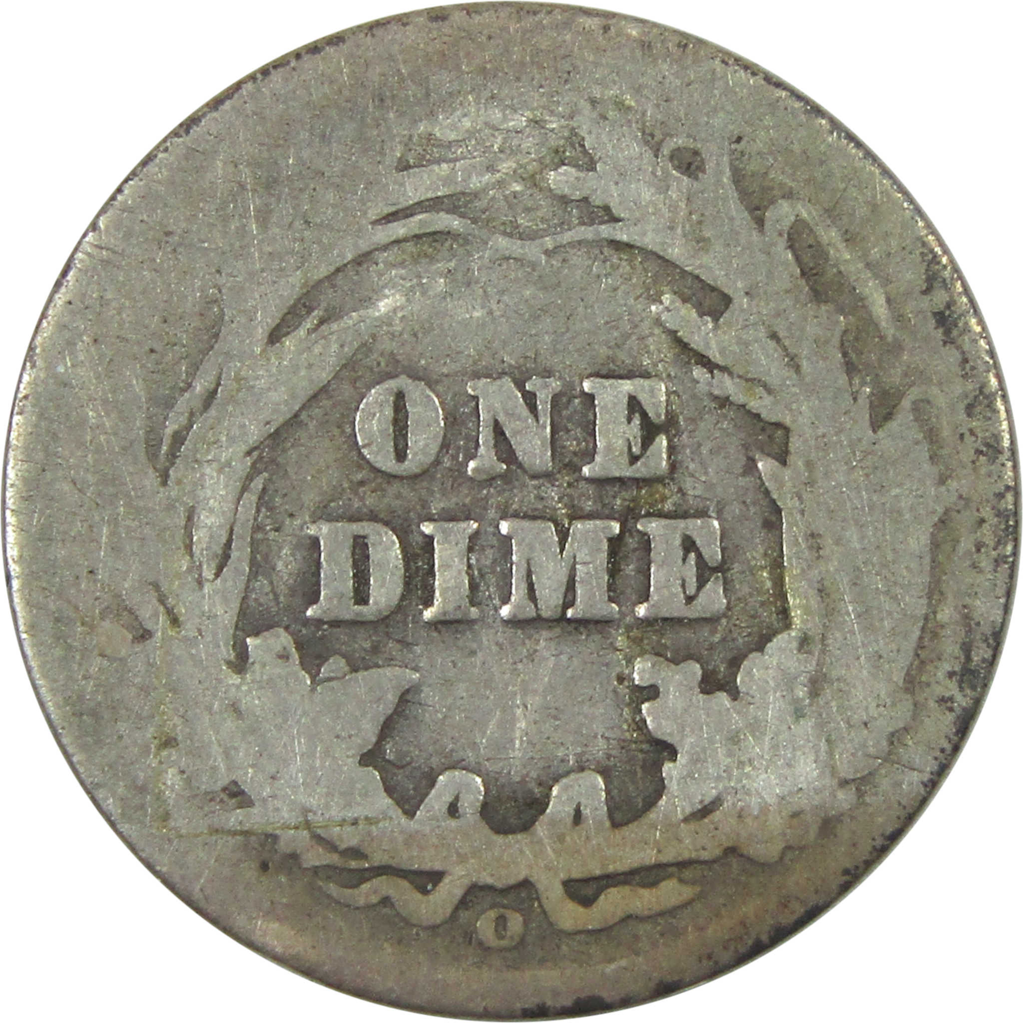 1905 O Micro O Barber Dime AG About Good Silver 10c Coin SKU:I15340