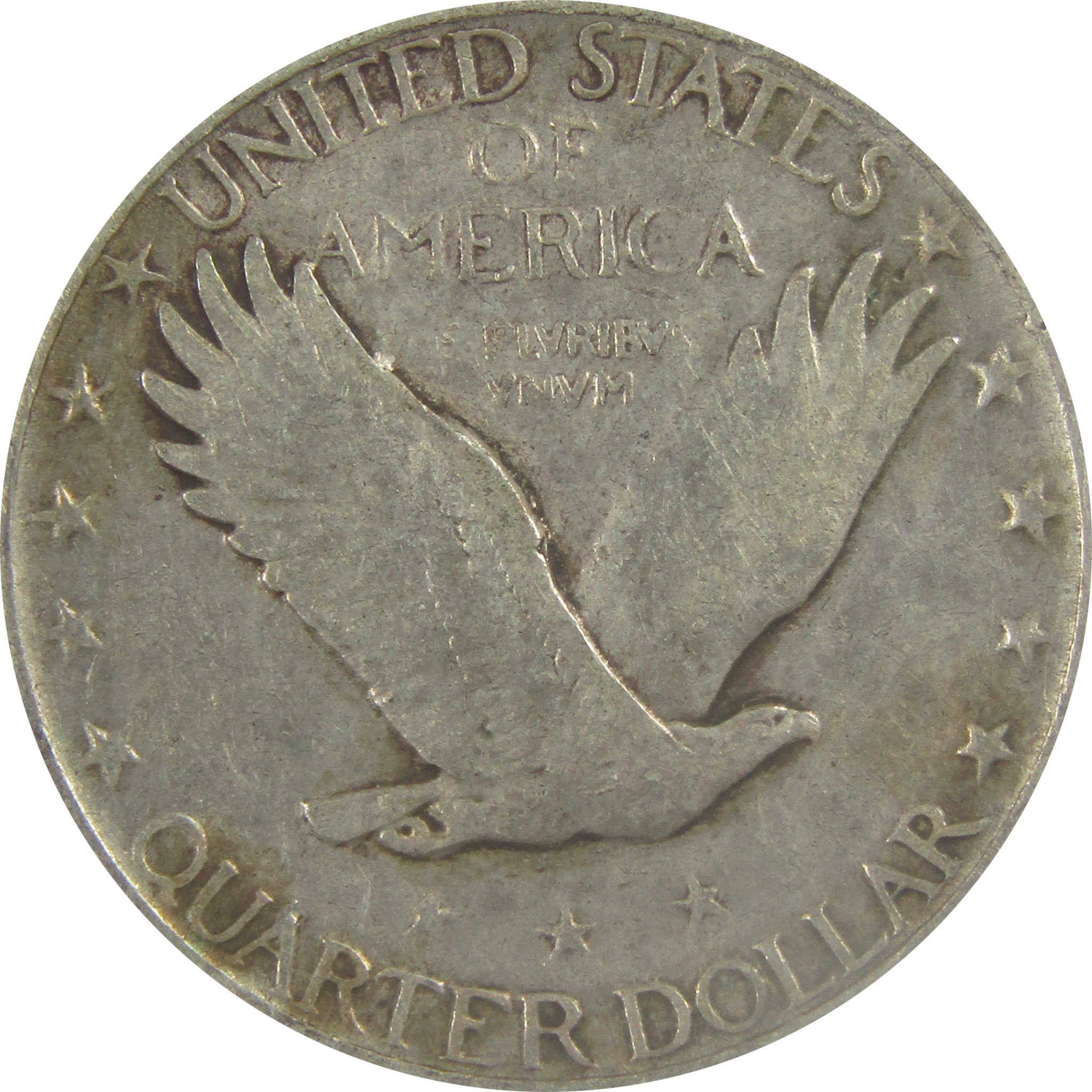 1919 S Standing Liberty Quarter EF 40 ANACS Silver 25c Coin SKU:I22009