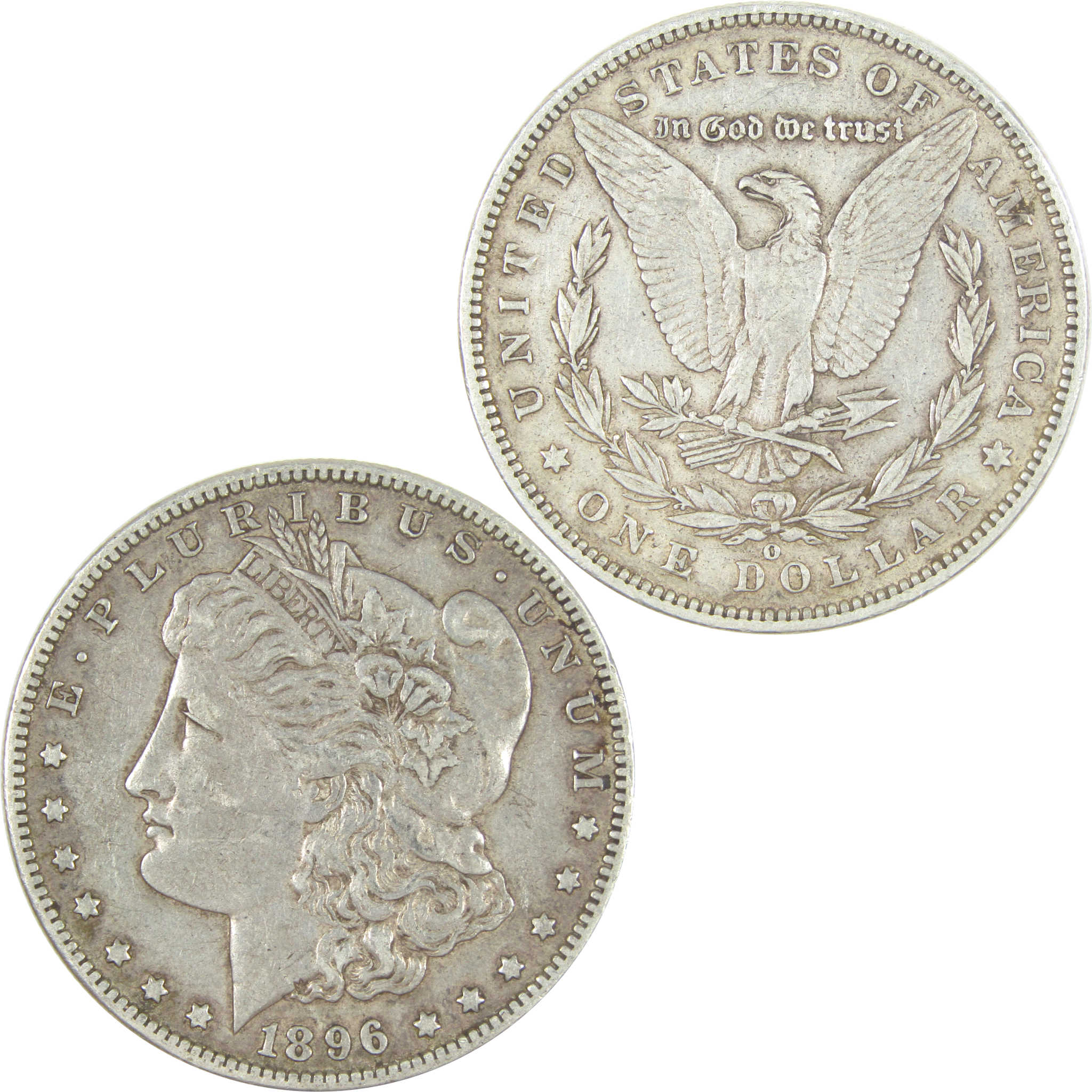 1896 O Morgan Dollar XF EF Extremely Fine Silver $1 Coin SKU:I15526 - Morgan coin - Morgan silver dollar - Morgan silver dollar for sale - Profile Coins &amp; Collectibles