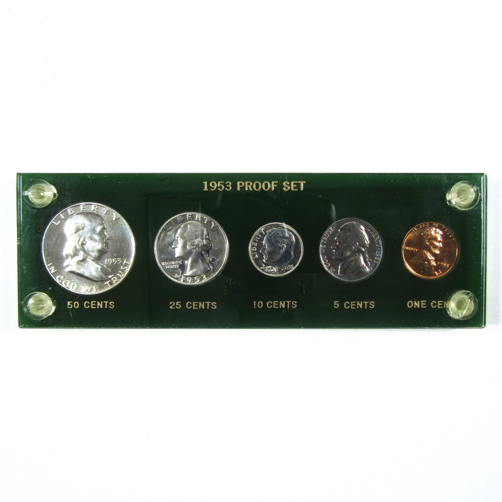 1953 Proof Set 5 Piece Choice Proof with Holder SKU:I14895