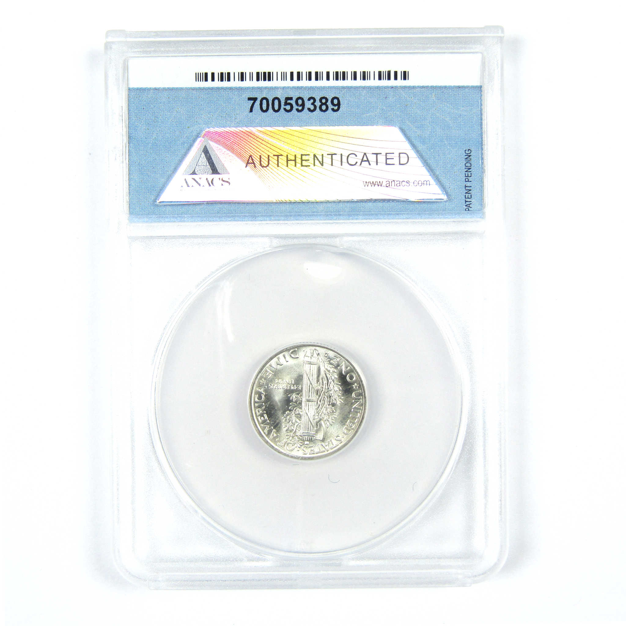 1939 D Mercury Dime MS 67 FSB ANACS Silver 10c Uncirculated SKU:I15006