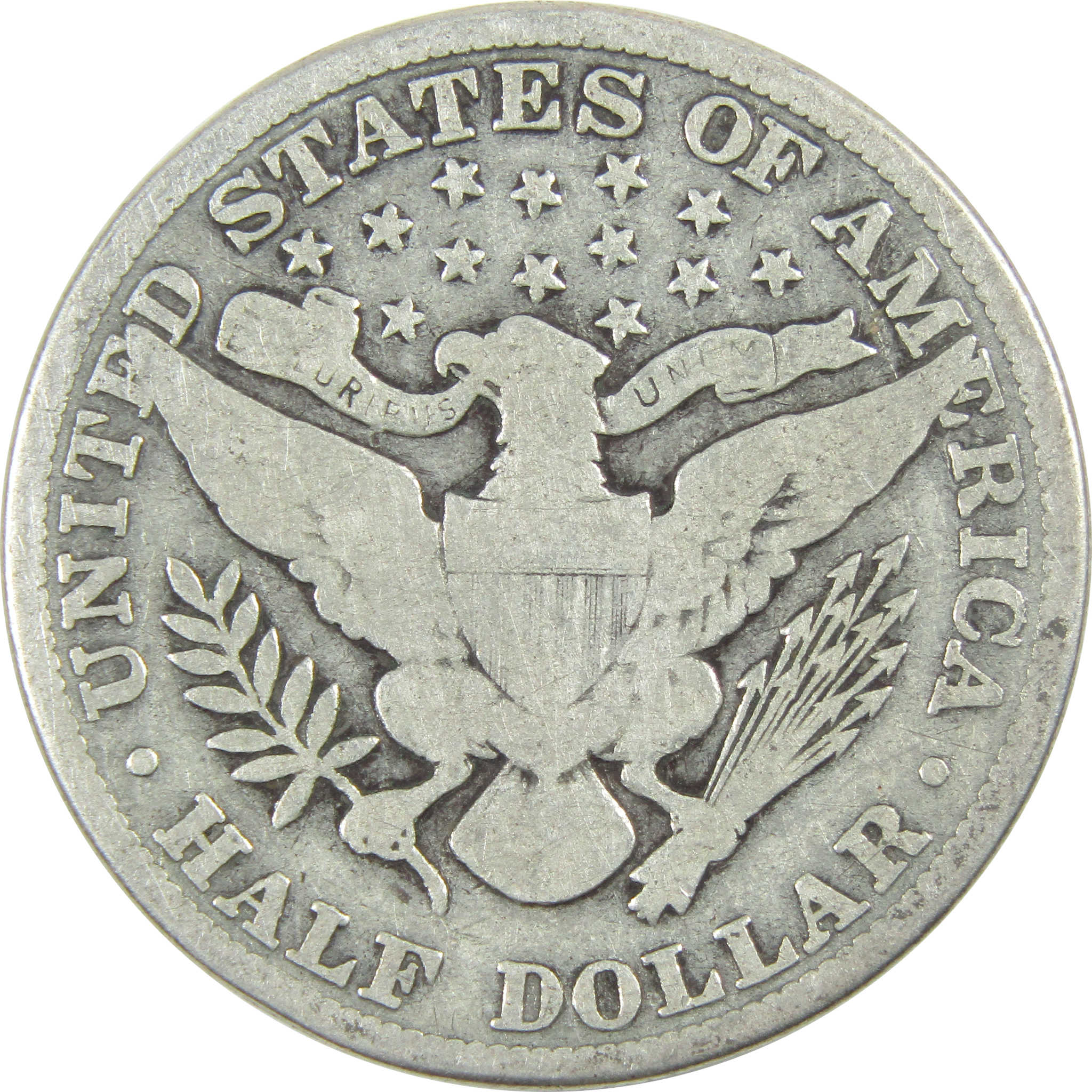 1911 Barber Half Dollar G Good Silver 50c Coin SKU:I13304
