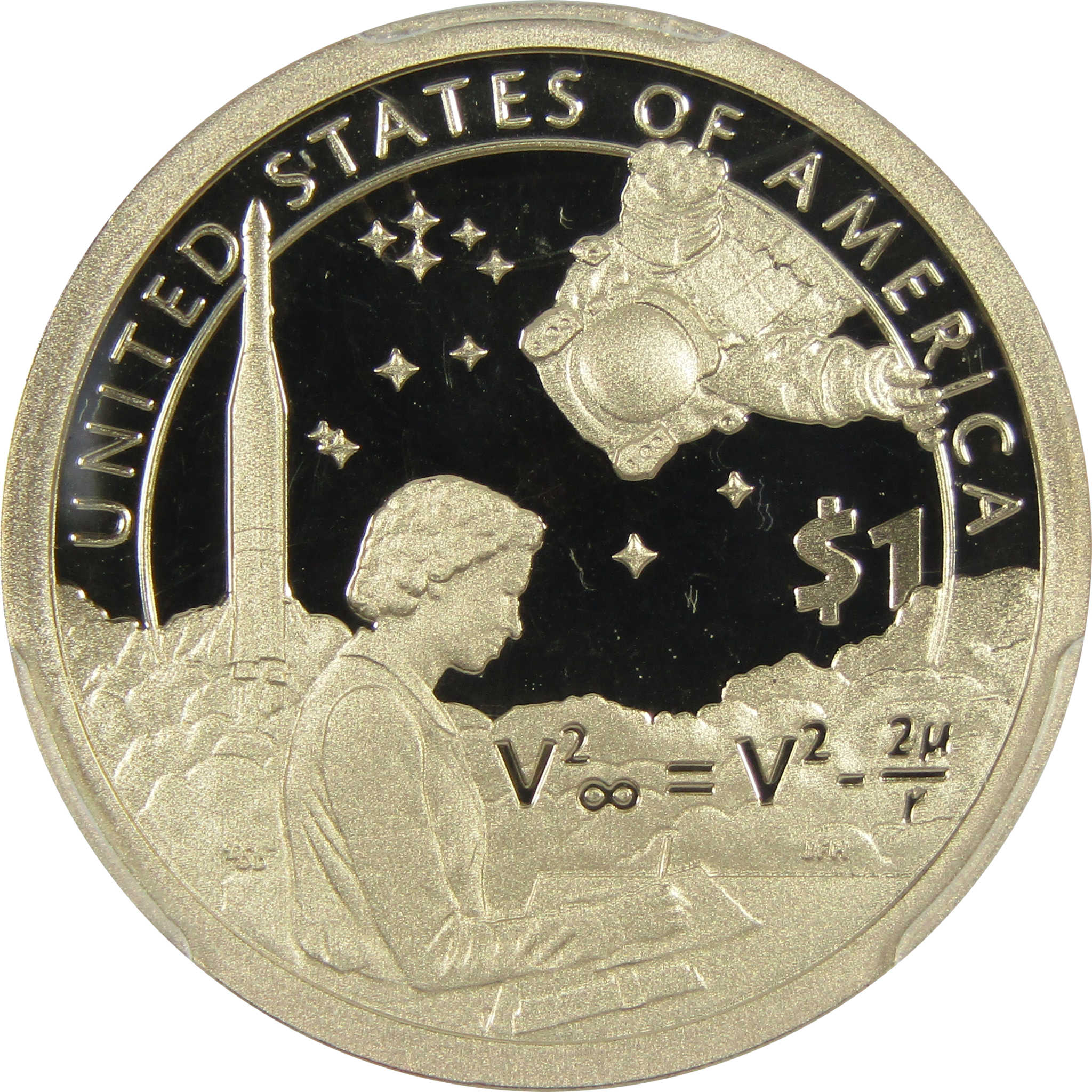 2019 S American Indians in Space Native American Dollar SKU:CPC7703