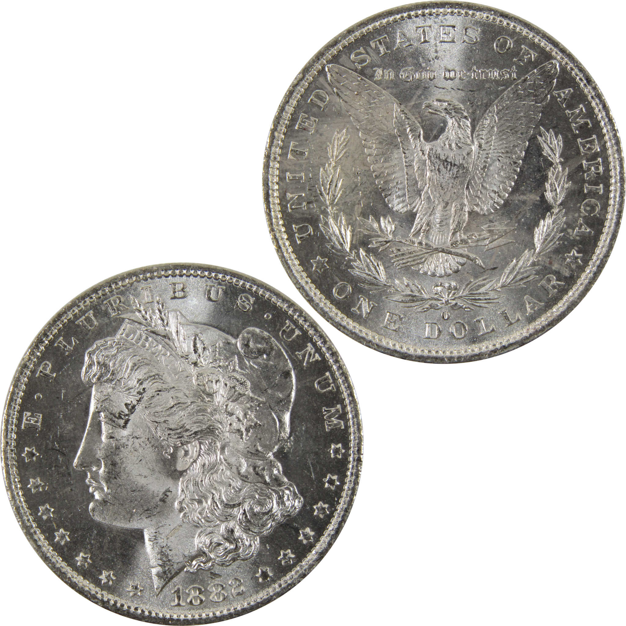 1882 O Morgan Dollar BU Uncirculated 90% Silver $1 Coin SKU:I8817 - Morgan coin - Morgan silver dollar - Morgan silver dollar for sale - Profile Coins &amp; Collectibles