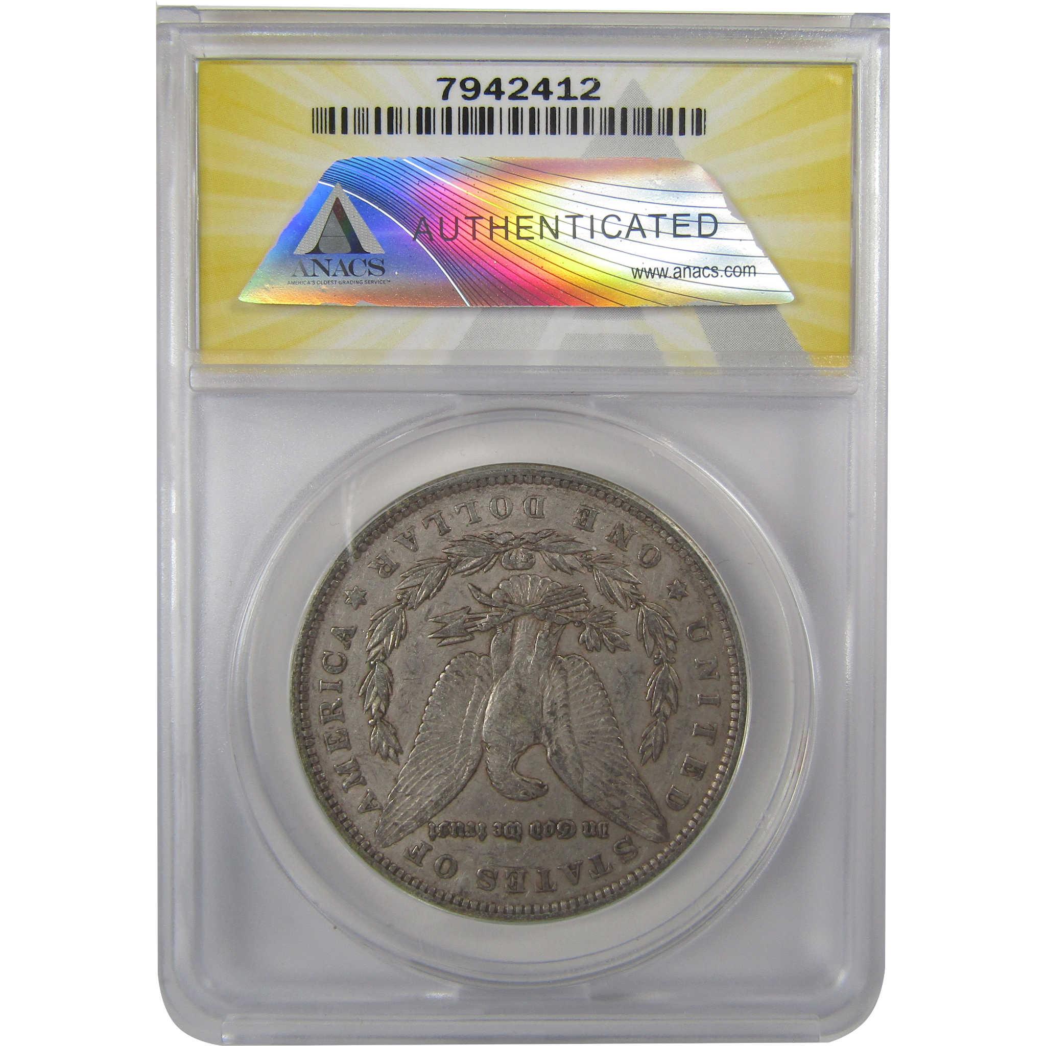 1878 7TF Rev 79 Morgan Silver Dollar EF 45 ANACS $1 Coin SKU:I24919 - Morgan coin - Morgan silver dollar - Morgan silver dollar for sale - Profile Coins &amp; Collectibles