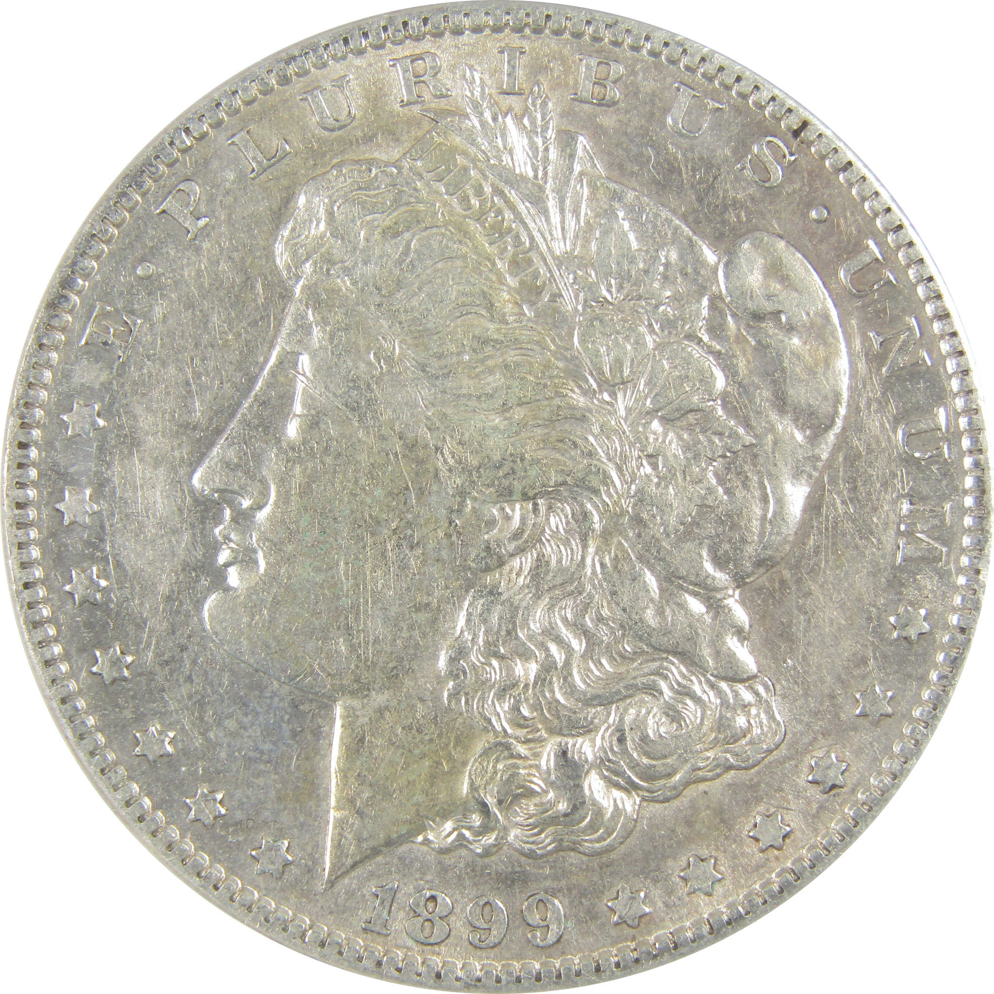 1899 S Morgan Dollar EF 40 Details ANACS Silver $1 Coin SKU:I19079 - Morgan coin - Morgan silver dollar - Morgan silver dollar for sale - Profile Coins &amp; Collectibles