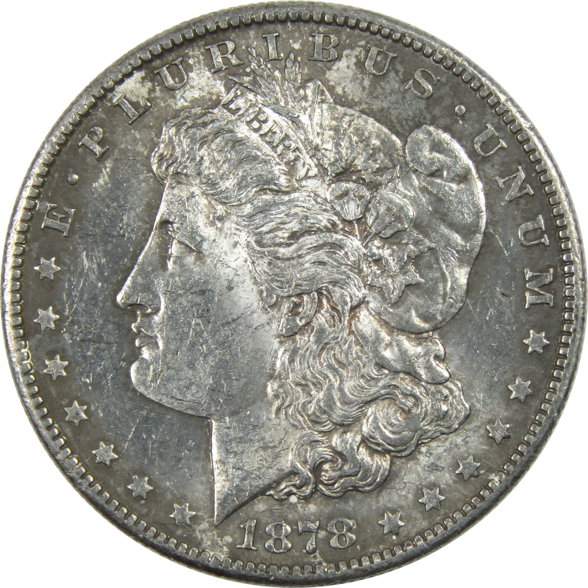 1878 S Morgan Dollar AU About Uncirculated Silver $1 Coin SKU:I11682 - Morgan coin - Morgan silver dollar - Morgan silver dollar for sale - Profile Coins &amp; Collectibles