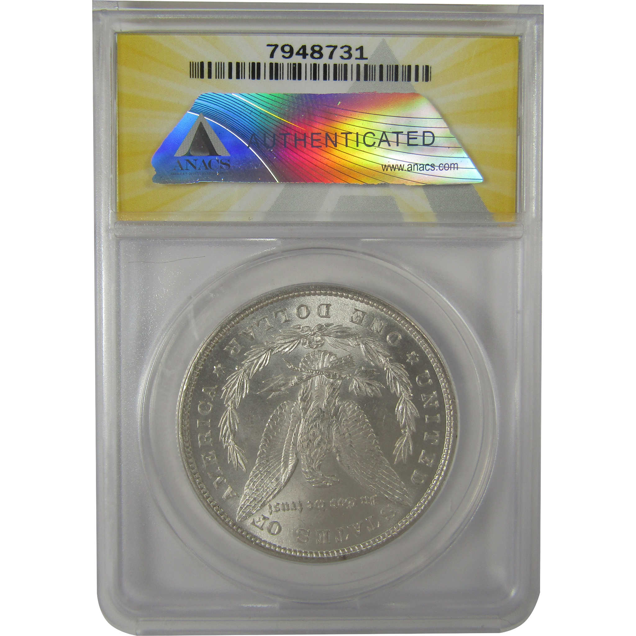 1878 8TF Morgan Dollar MS 61 ANACS Silver Uncirculated SKU:I23051 - Morgan coin - Morgan silver dollar - Morgan silver dollar for sale - Profile Coins &amp; Collectibles