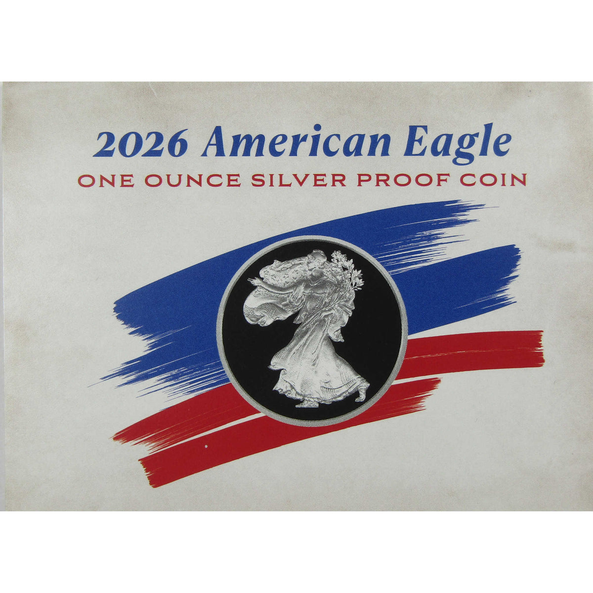 2026 W American Silver Eagle Proof $1 Coin Collectible OGP COA