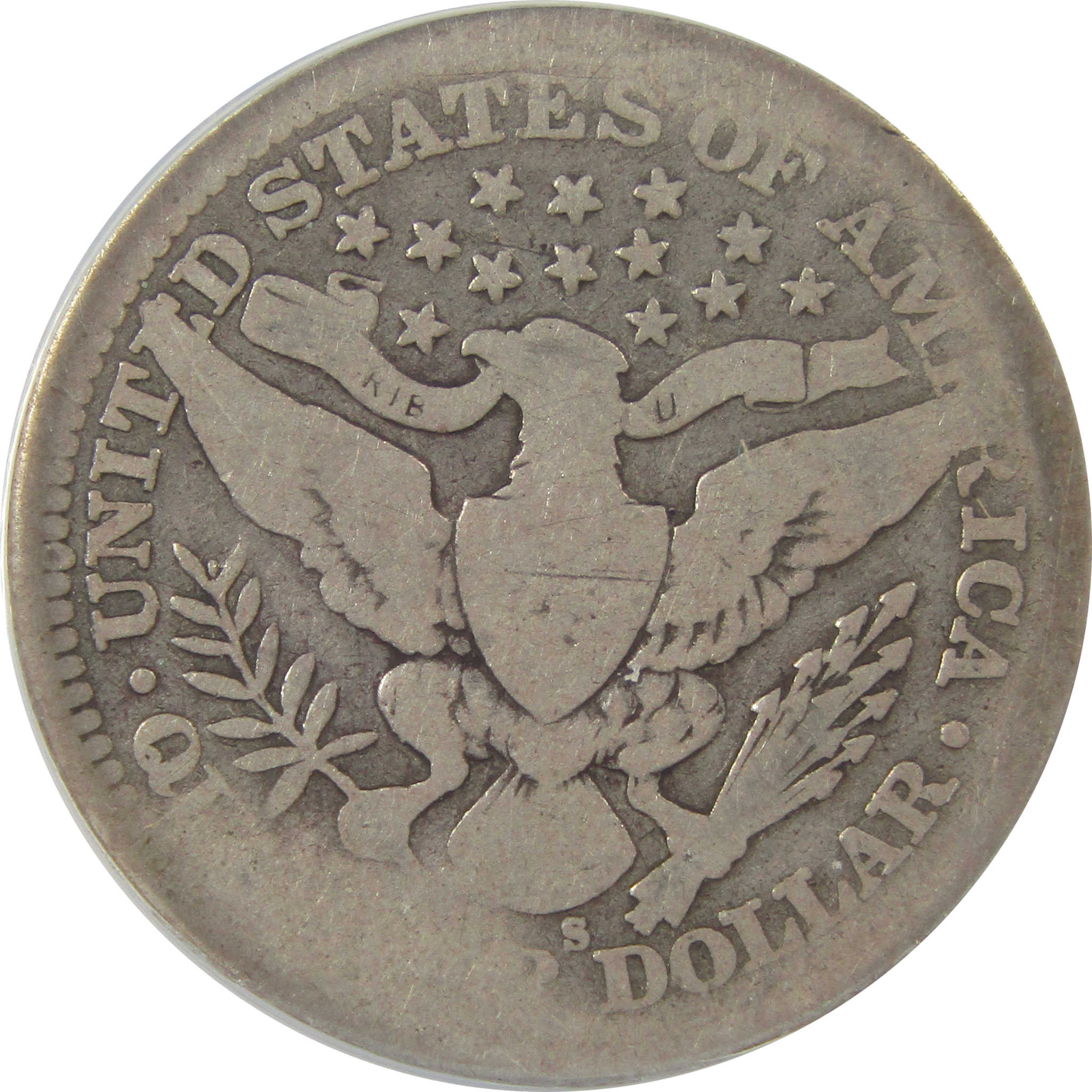 1915 S Barber Quarter AG 3 ANACS Silver 25c Coin SKU:I22143