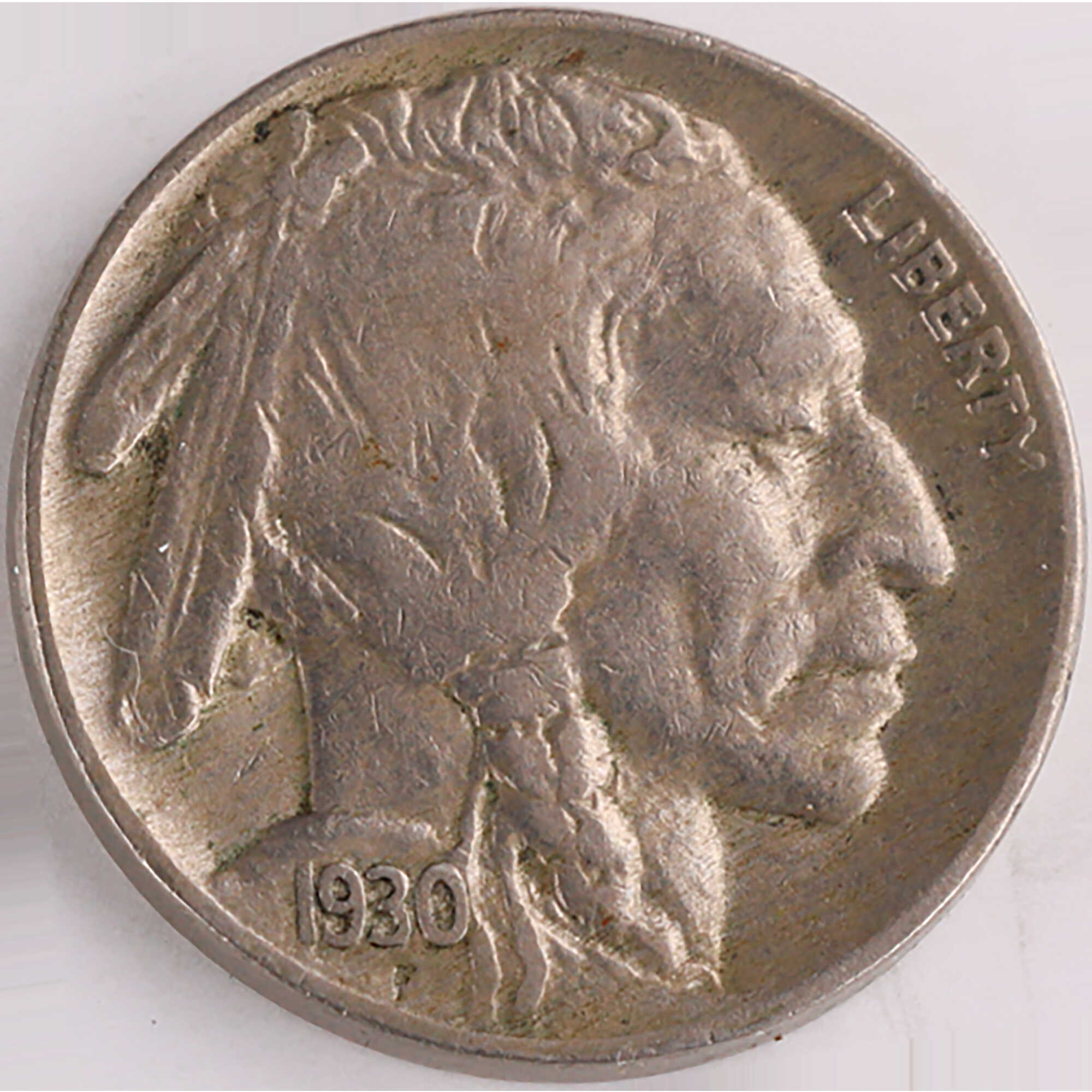 1930 Indian Head Buffalo Nickel XF EF Extremely Fine 5c SKU:I12046