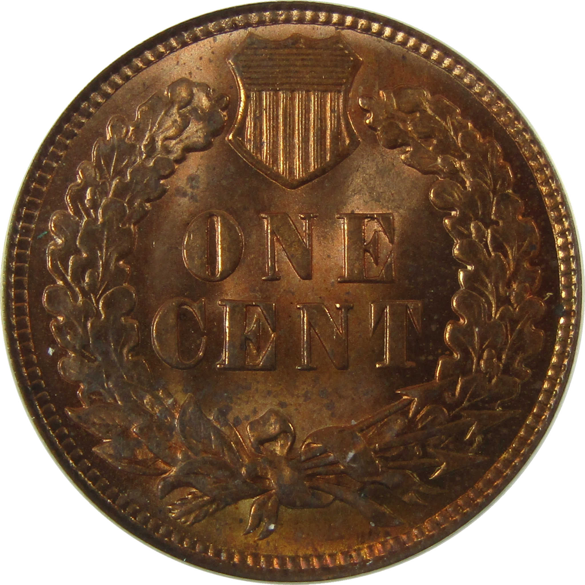 1909 Indian Head Cent MS 60 Details ANACS Uncirculated SKU:I28392