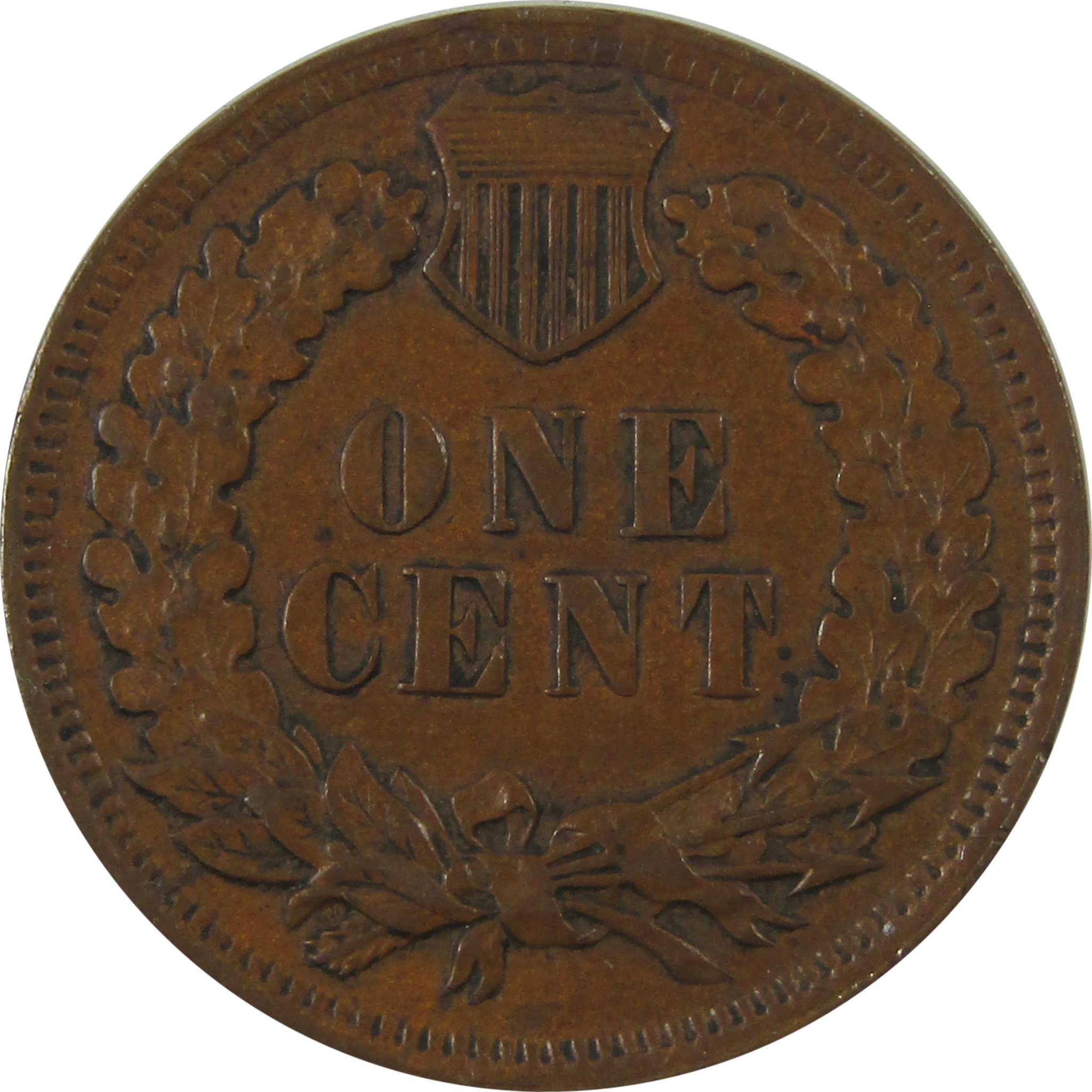 1901 Indian Head Cent Borderline Uncirculated Penny 1c Coin SKU:I24551