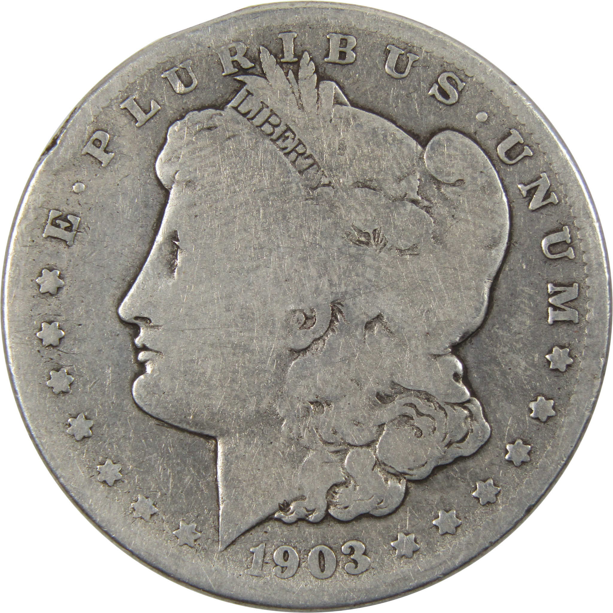 1903 S Morgan Dollar AG About Good Details 90% Silver $1 SKU:I9631 - Morgan coin - Morgan silver dollar - Morgan silver dollar for sale - Profile Coins &amp; Collectibles