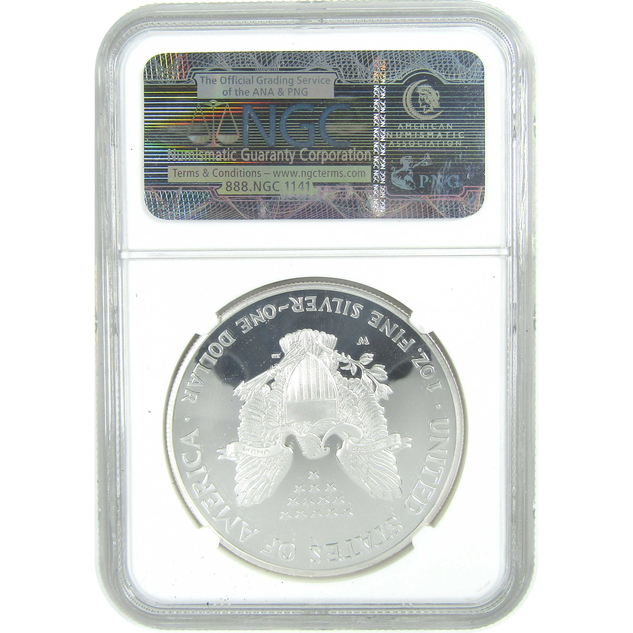 2004 W American Silver Eagle PF 69 UCAM NGC Proof $1 SKU:CPC9578