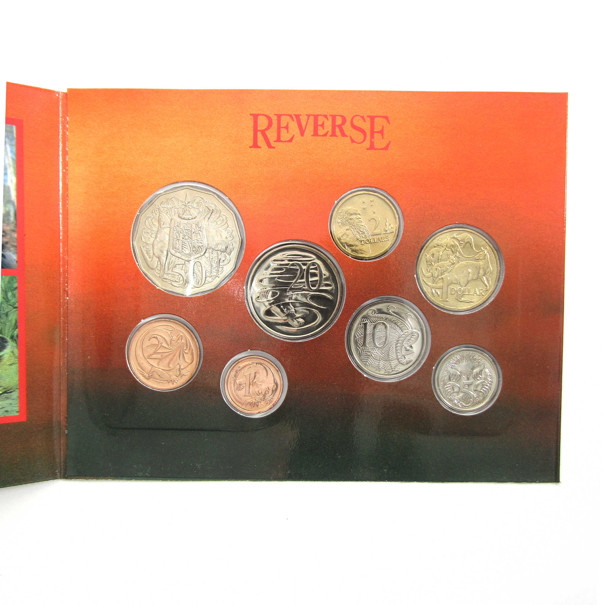 1989 Royal Australian Mint 8 Coin Uncirculated Set SKU:CPC6218