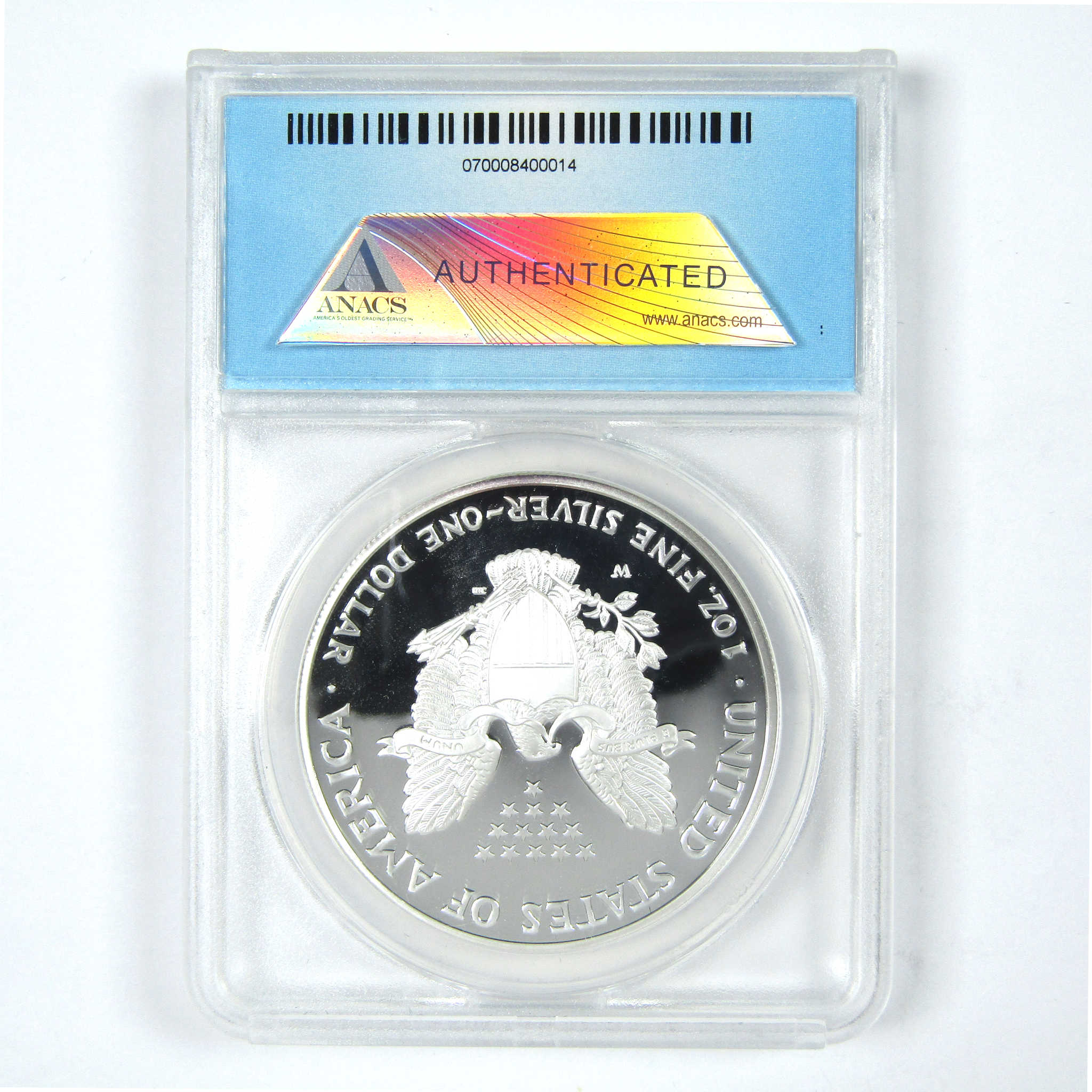 2005 W American Silver Eagle PR 70 DCAM ANACS $1 Proof SKU:CPC8010