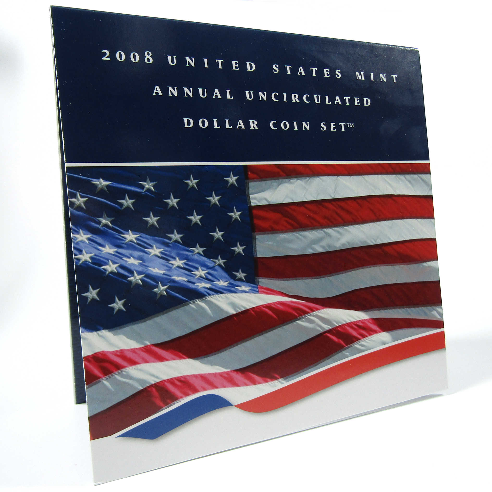 2008 U.S. Mint Annual Uncirculated Dollar Coin Set OGP COA SKU:CPC3764