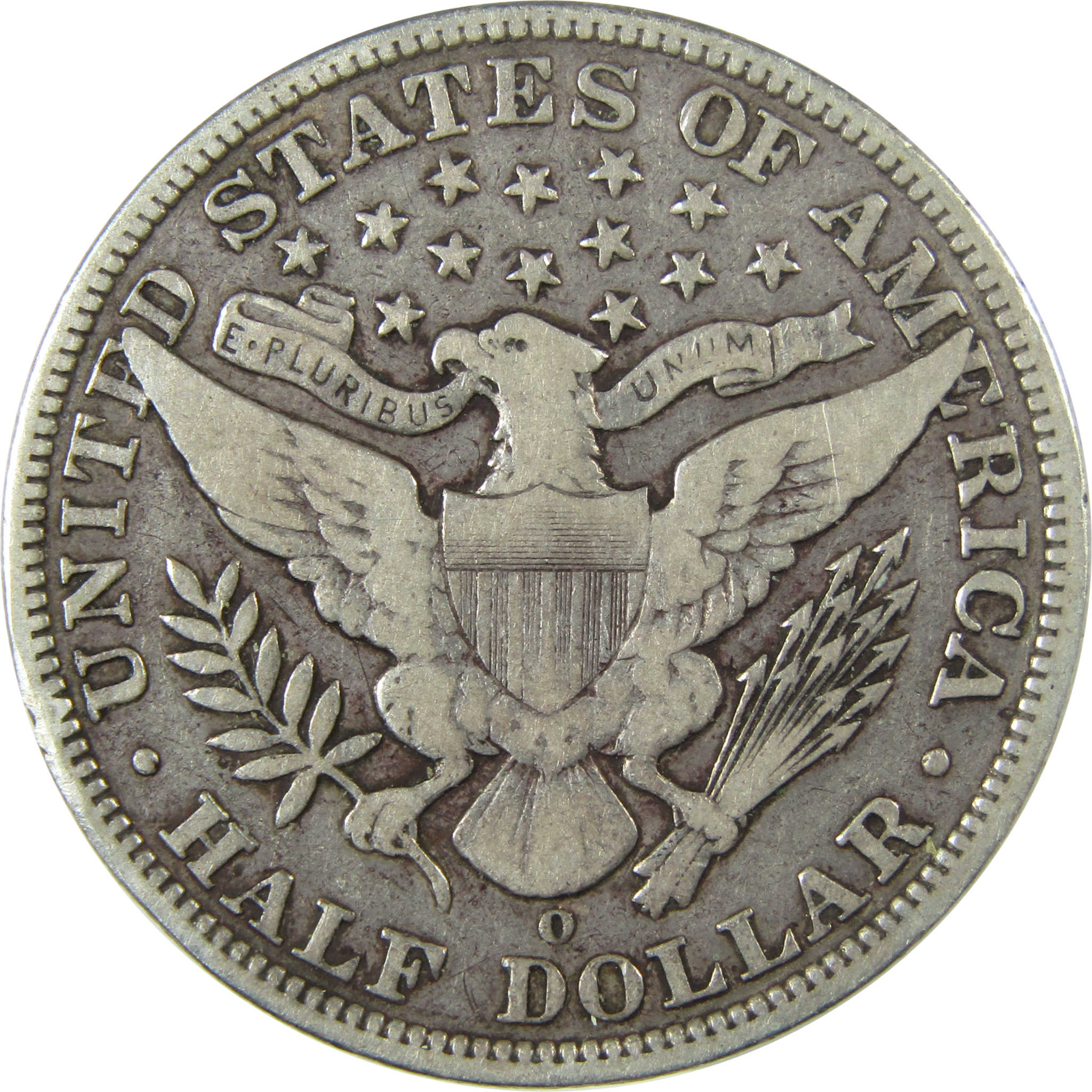 1904 O Barber Silver Half Dollar VF Very Fine 50c Coin SKU:EL27099
