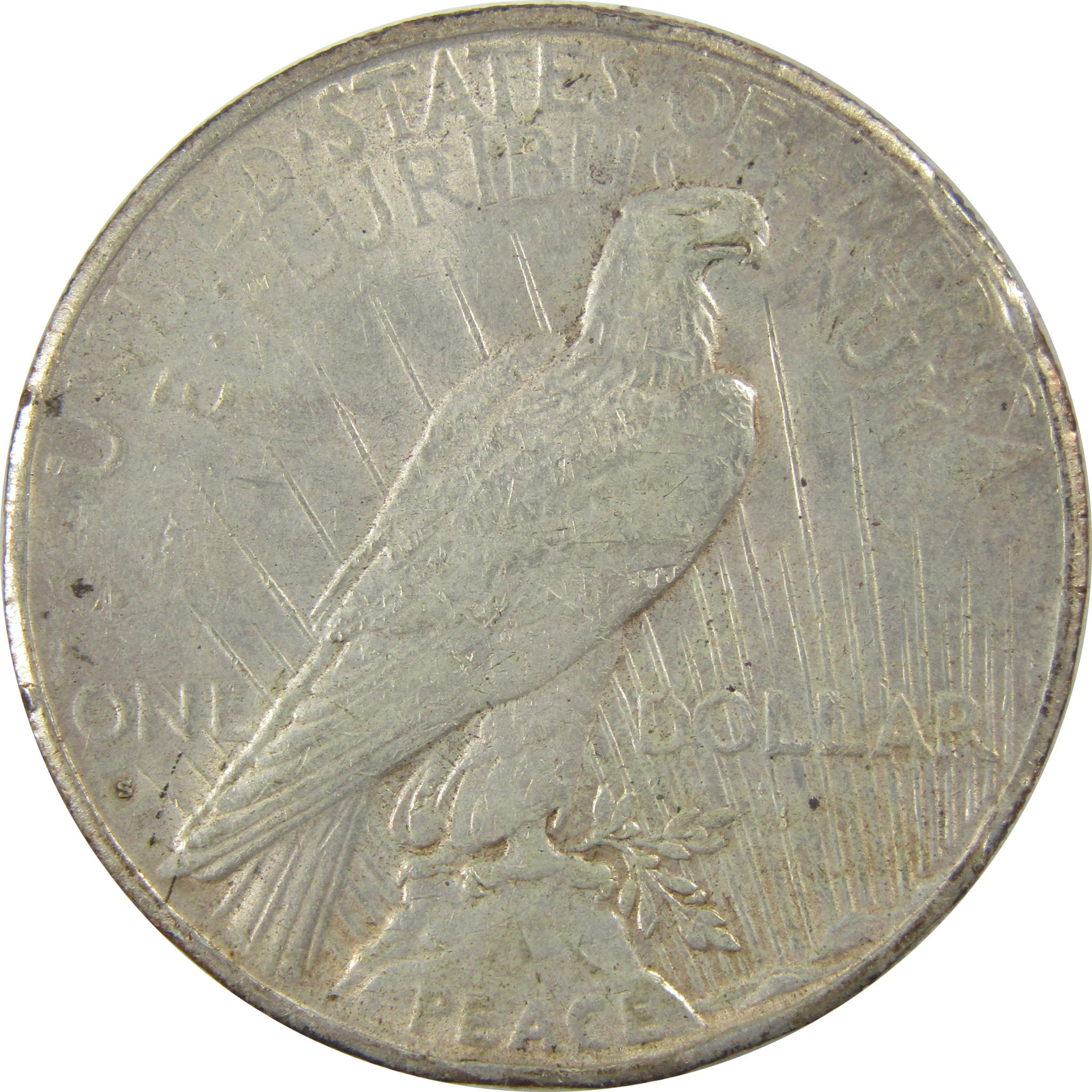 1935 S Peace Silver Dollar XF/AU $1 Coin SKU:I24496