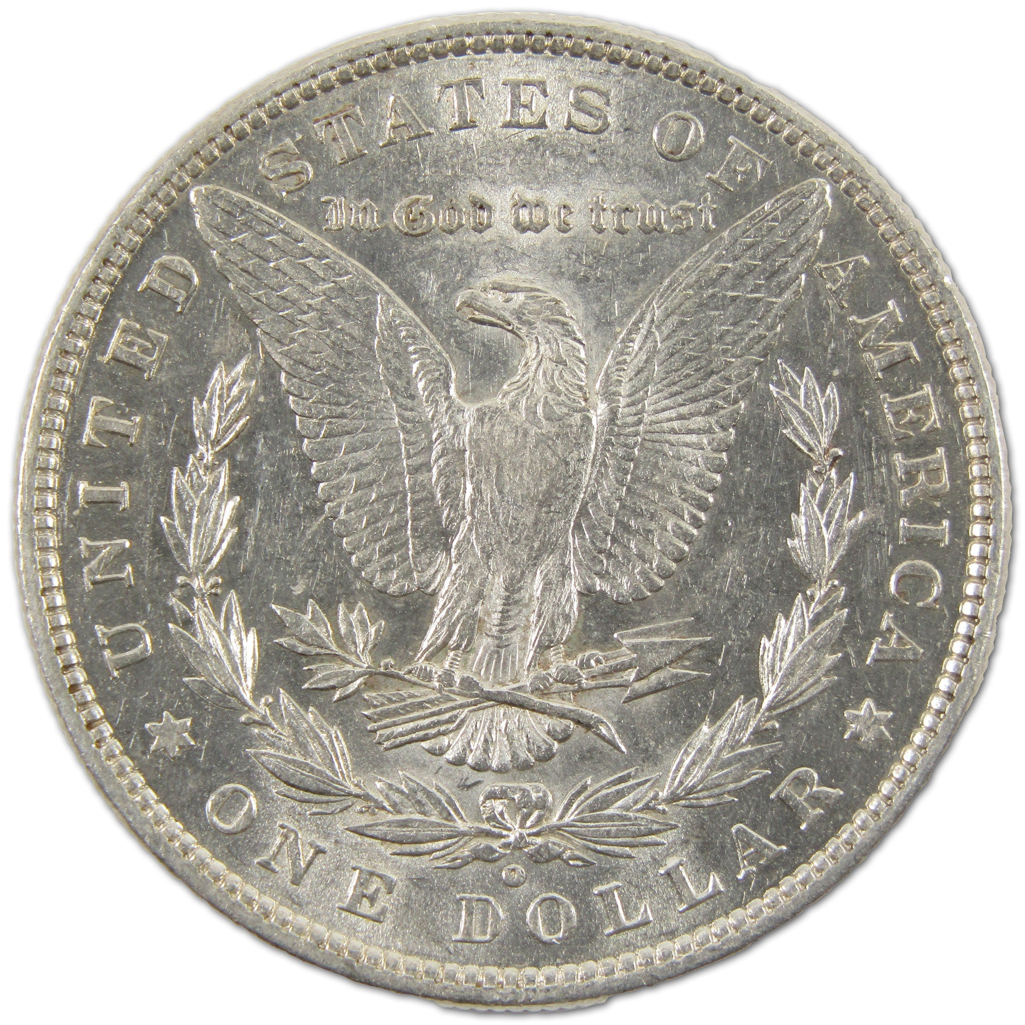 1880 O Morgan Dollar Borderline Uncirculated Silver $1 Coin SKU:I10503 - Morgan coin - Morgan silver dollar - Morgan silver dollar for sale - Profile Coins &amp; Collectibles