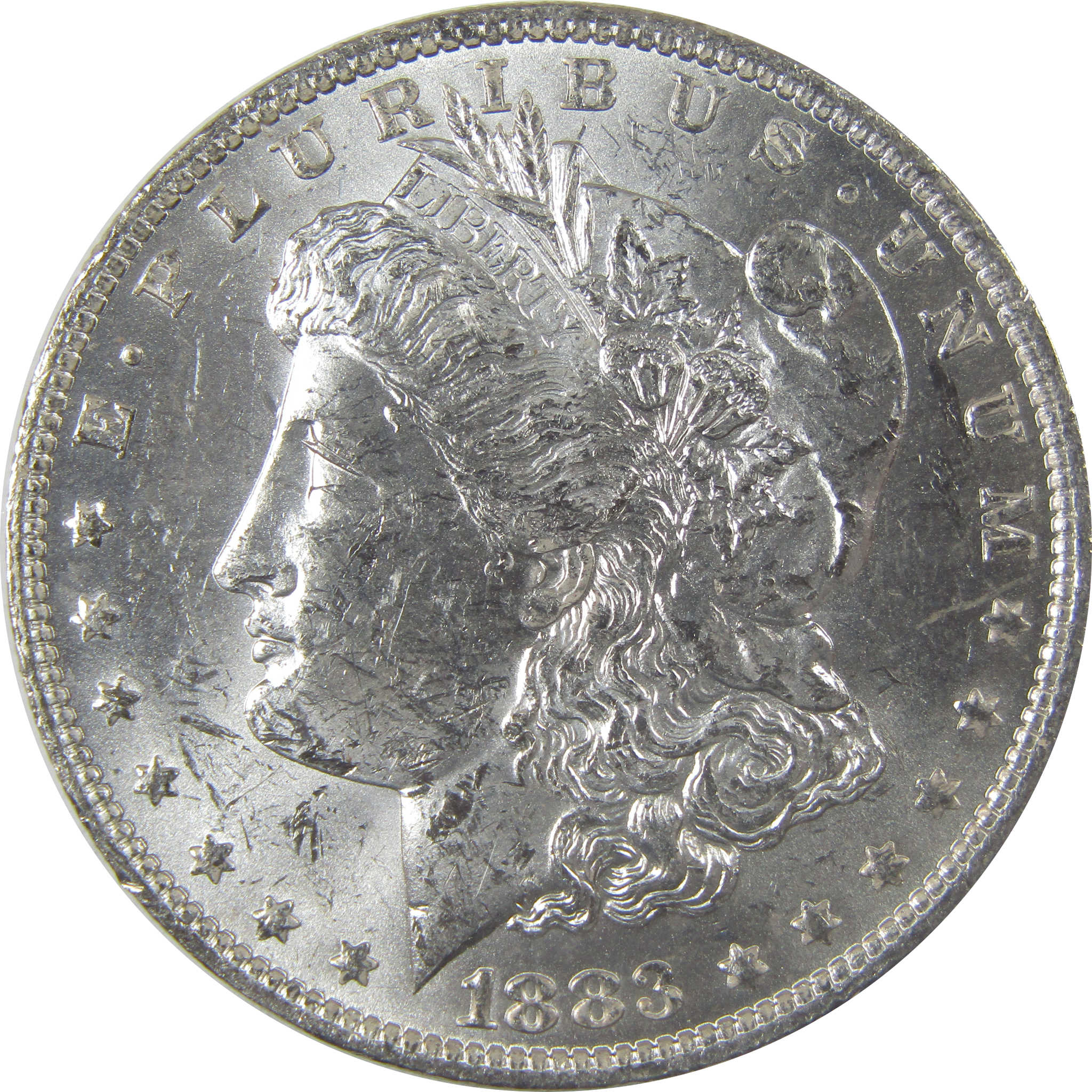 1883 O Morgan Silver Dollar Uncirculated Mint State $1 Coin SKU:I24842 - Morgan coin - Morgan silver dollar - Morgan silver dollar for sale - Profile Coins &amp; Collectibles