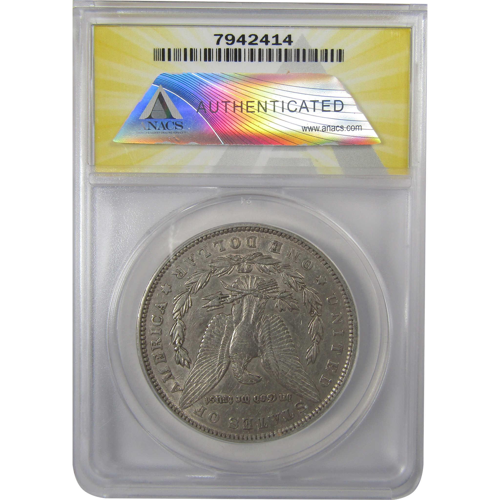 1878 7TF Rev 79 Morgan Silver Dollar EF 45 ANACS $1 Coin SKU:I24920 - Morgan coin - Morgan silver dollar - Morgan silver dollar for sale - Profile Coins &amp; Collectibles