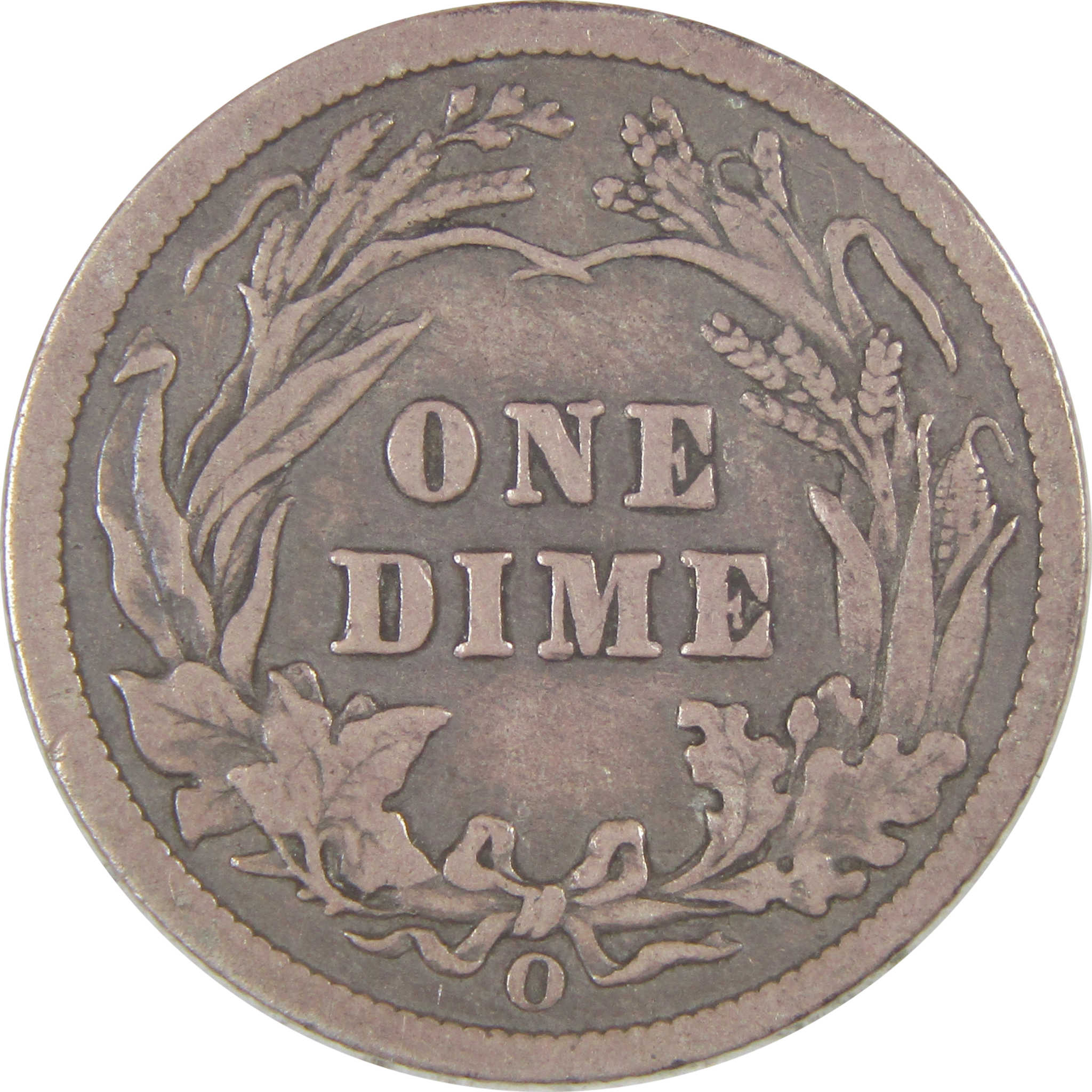 1900 O Barber Dime F Fine Silver 10c Coin SKU:I16835