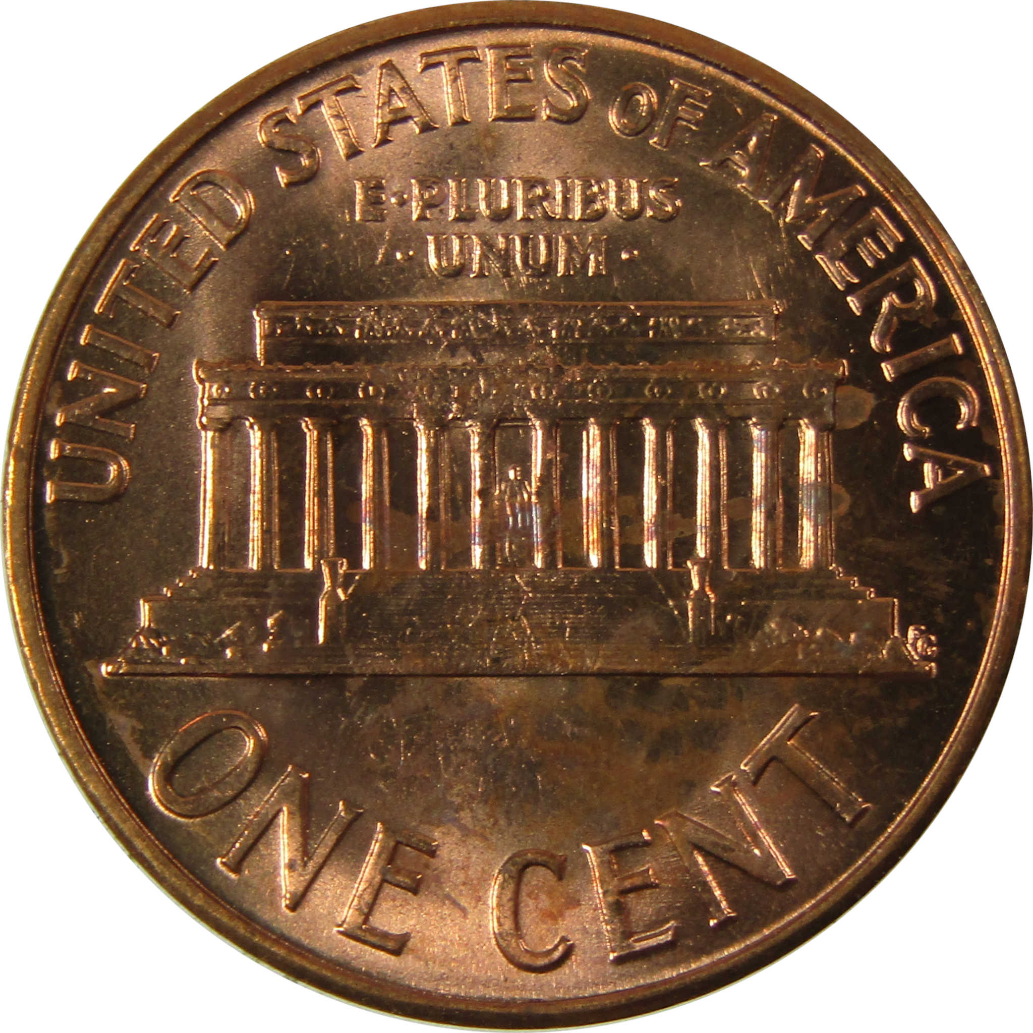 1960 Small Date Lincoln Memorial 1c Uncirculated Mint State SKU:I26567
