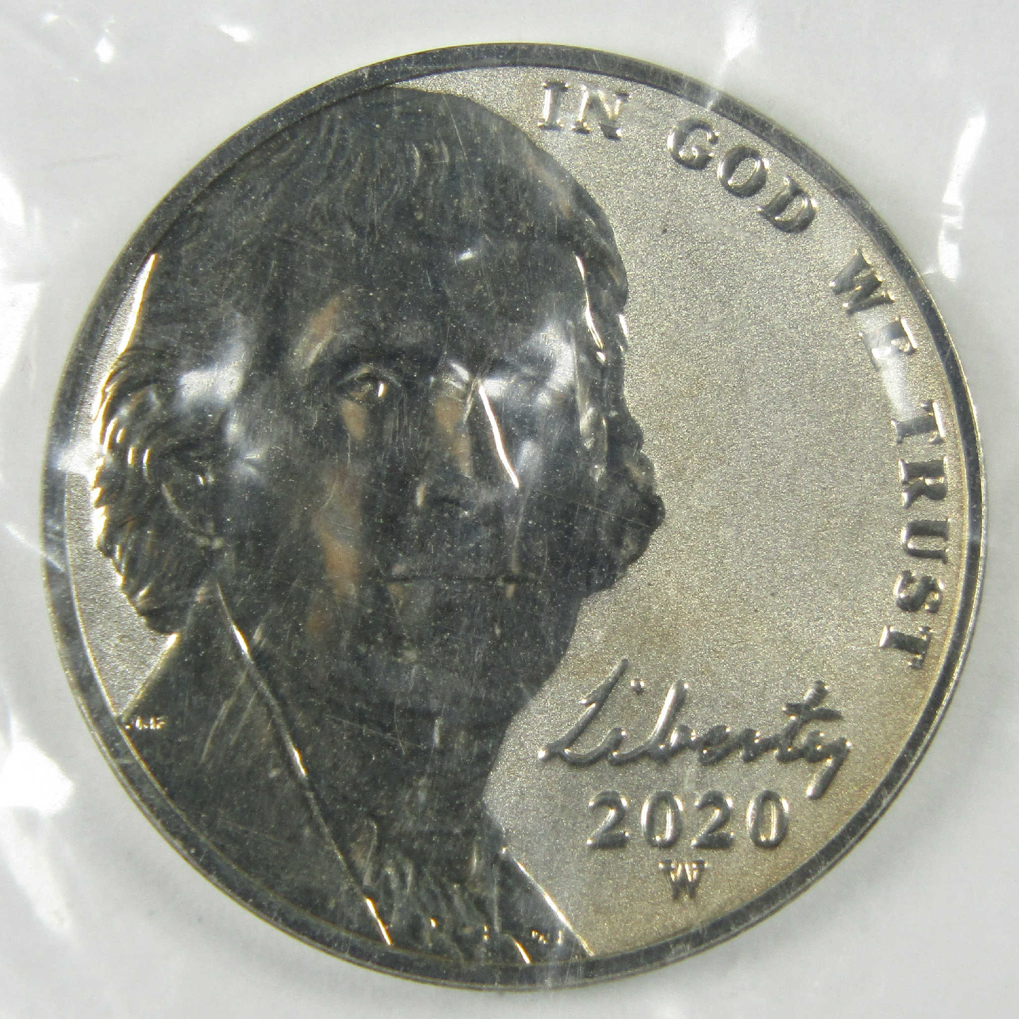 2020 West Point Special Edition Reverse Proof Jefferson Nickel