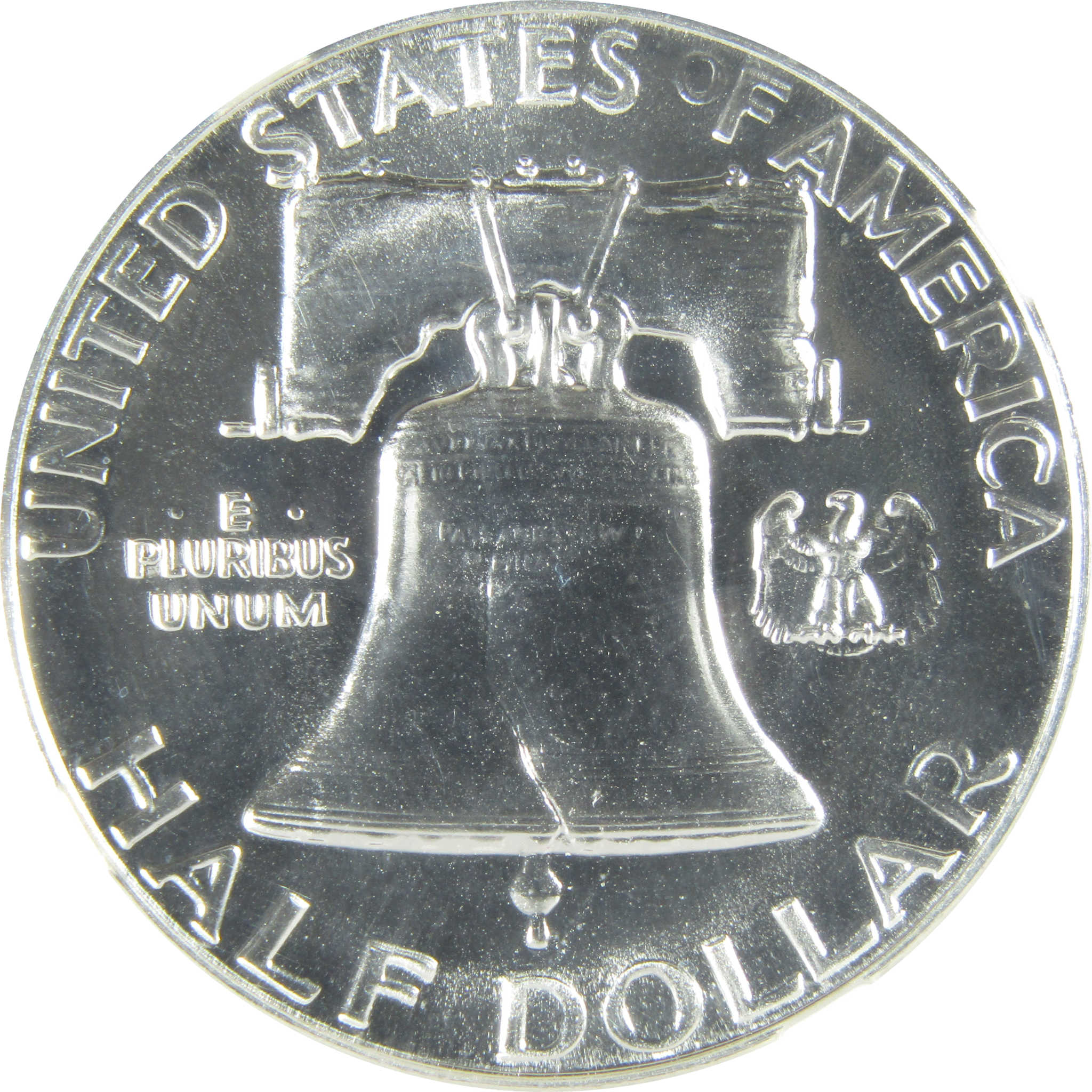1955 Franklin Silver Half Dollar PF 68 NGC Proof 50c Coin SKU:I27414