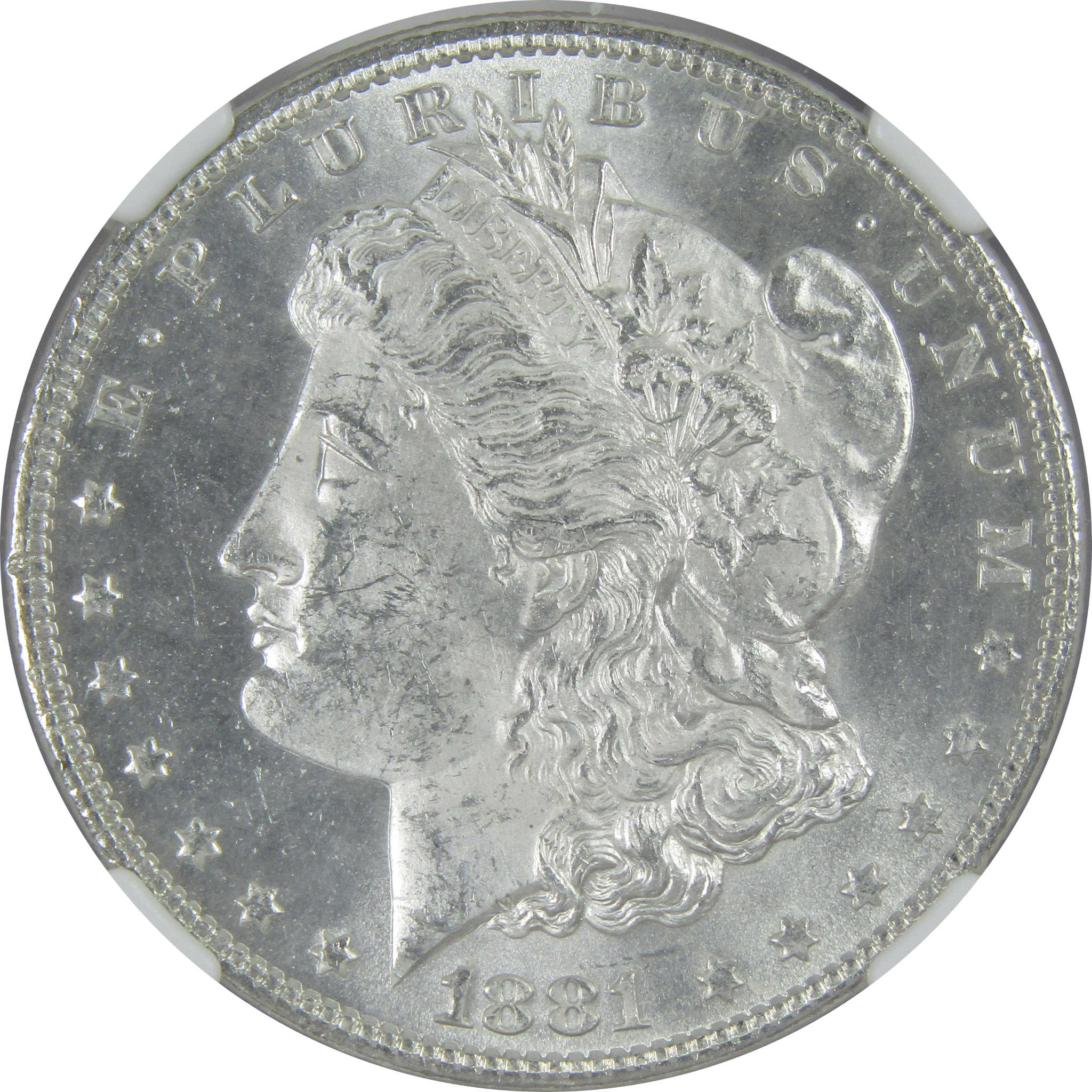 1881 Morgan Dollar MS 63 NGC Silver $1 Uncirculated Coin SKU:I16487 - Morgan coin - Morgan silver dollar - Morgan silver dollar for sale - Profile Coins &amp; Collectibles